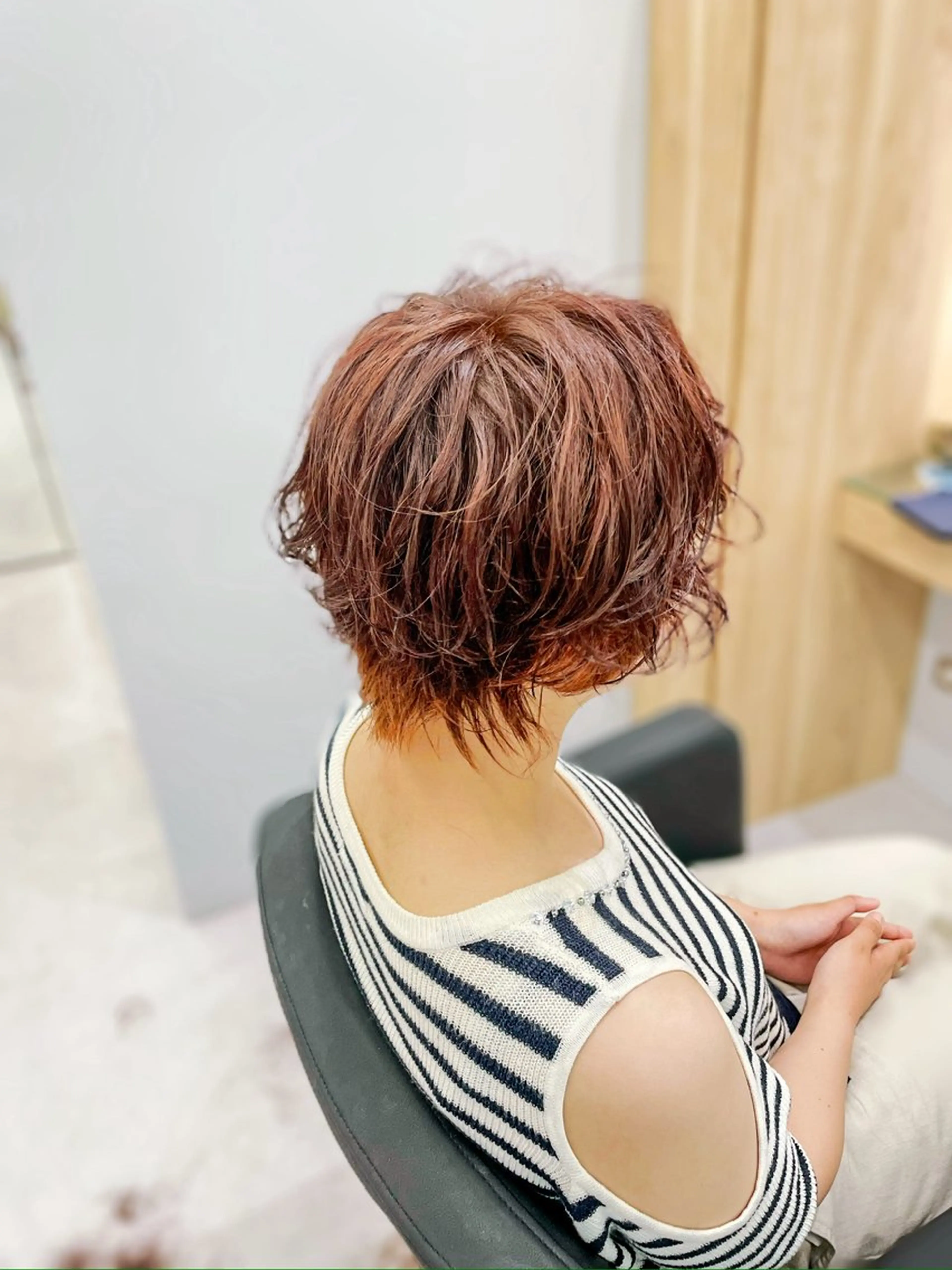 ショート カラー パーマ ヘアアレンジ トリートメント カット ヘアカラー パーマ 縮毛矯正 トリートメント 中西 将🌈"たすく"のヘアスタイル