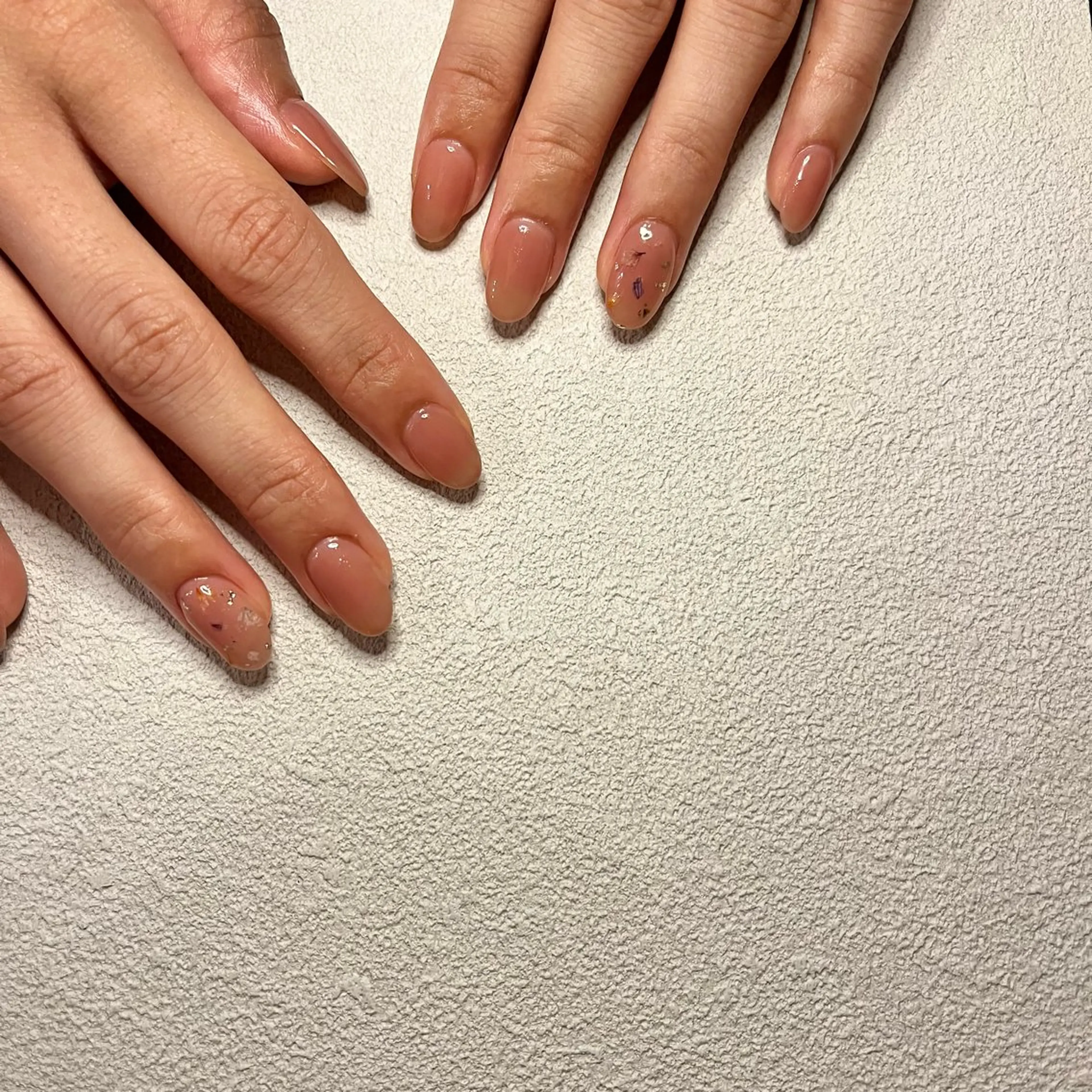 ネイル ジェルネイル ワンカラーネイル パラジェル ハンドネイル nail slow.のネイルデザイン