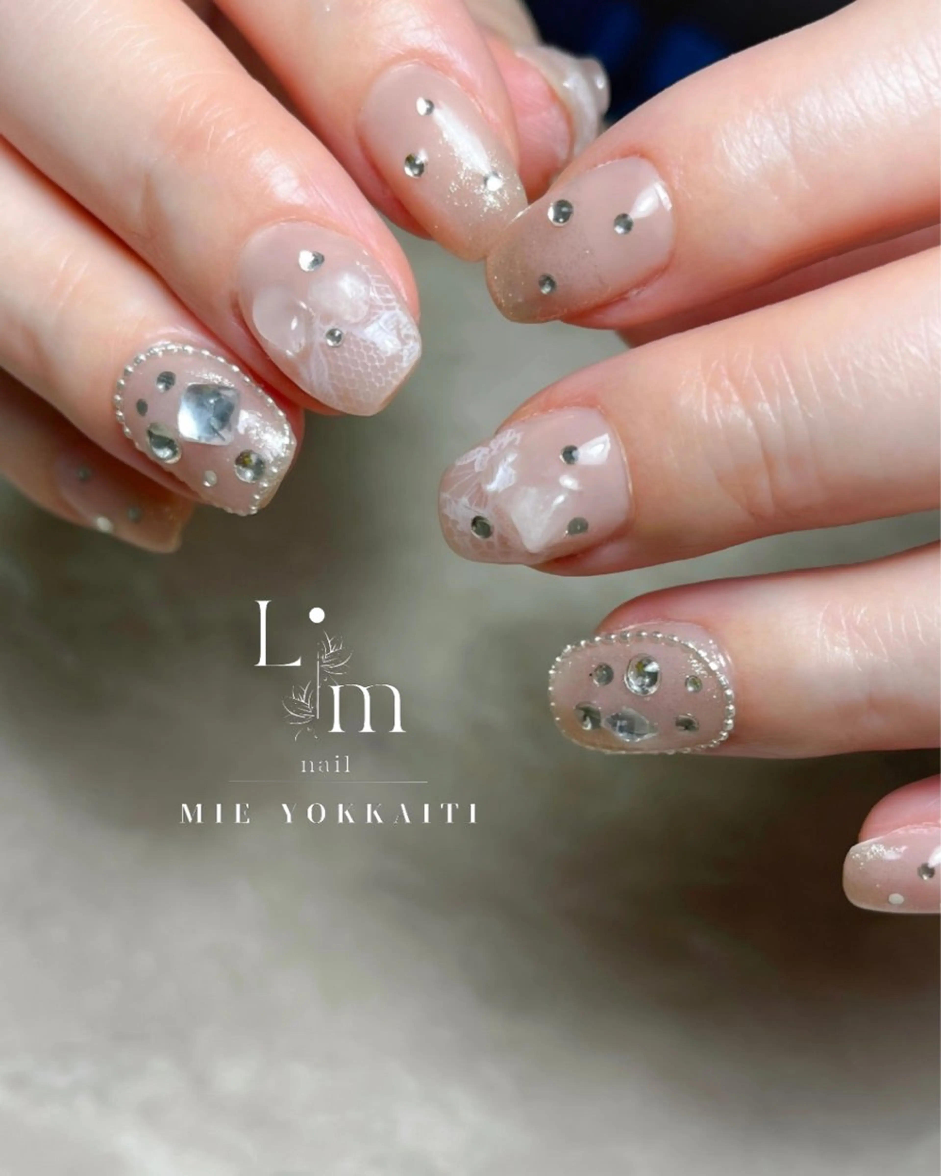 ネイル レース Li.m nail リム ネイルのネイルデザイン