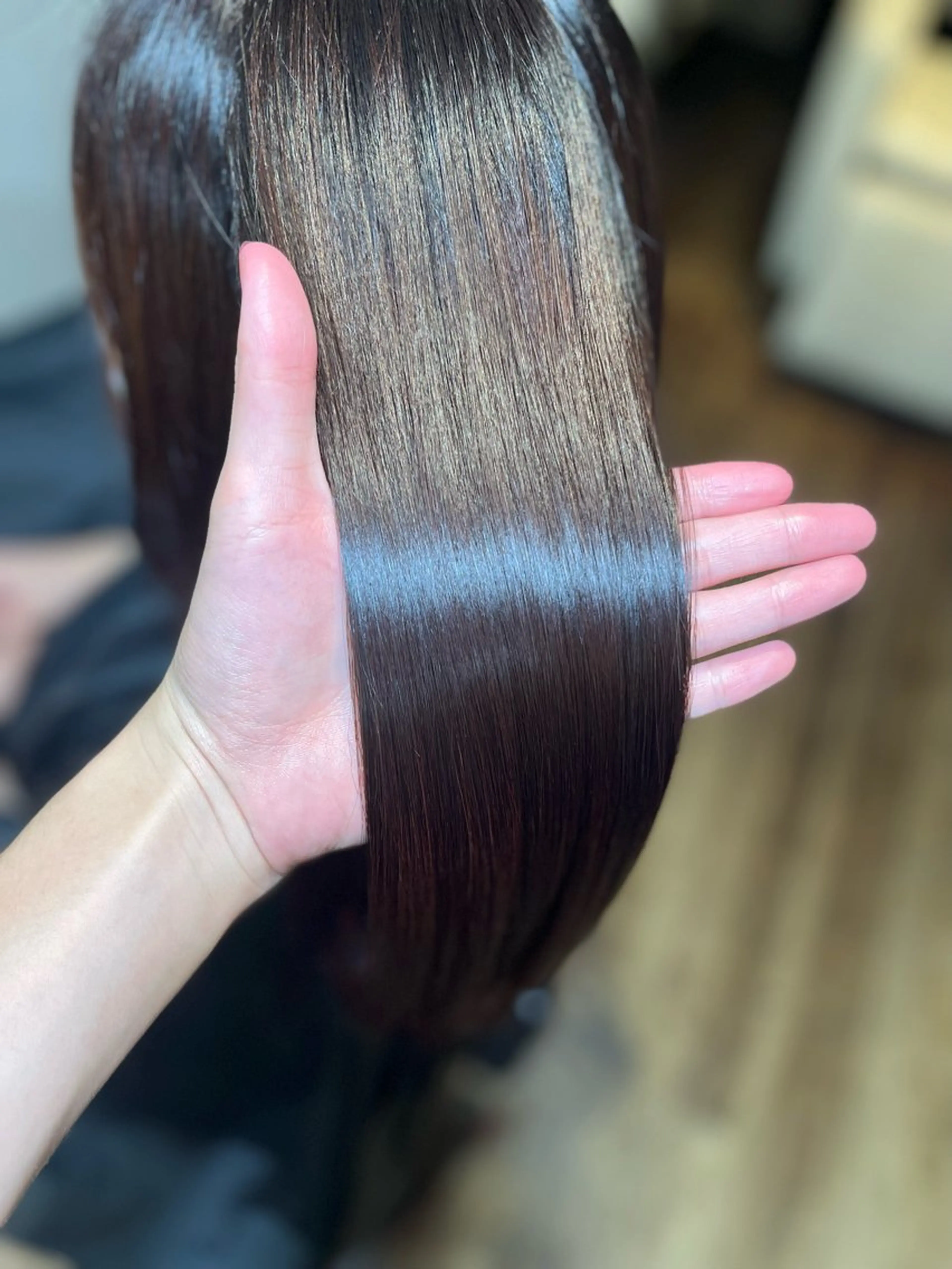 ロング カット 縮毛矯正 トリートメント 縮毛矯正特化 コグスリのヘアスタイル