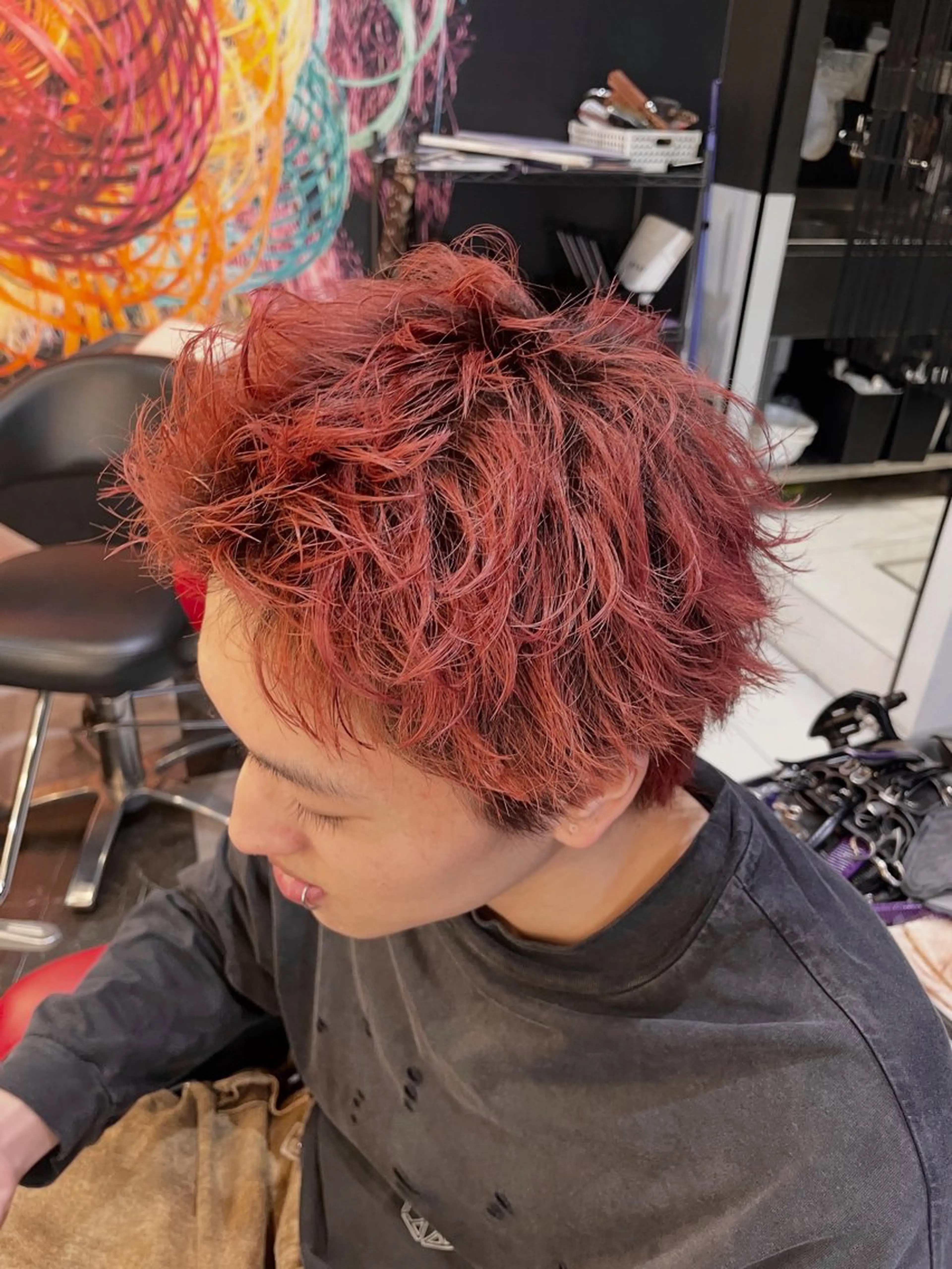 カラー メンズ カット ヘアカラー 27日はレディースモ デルのみ/KAITOのヘアスタイル