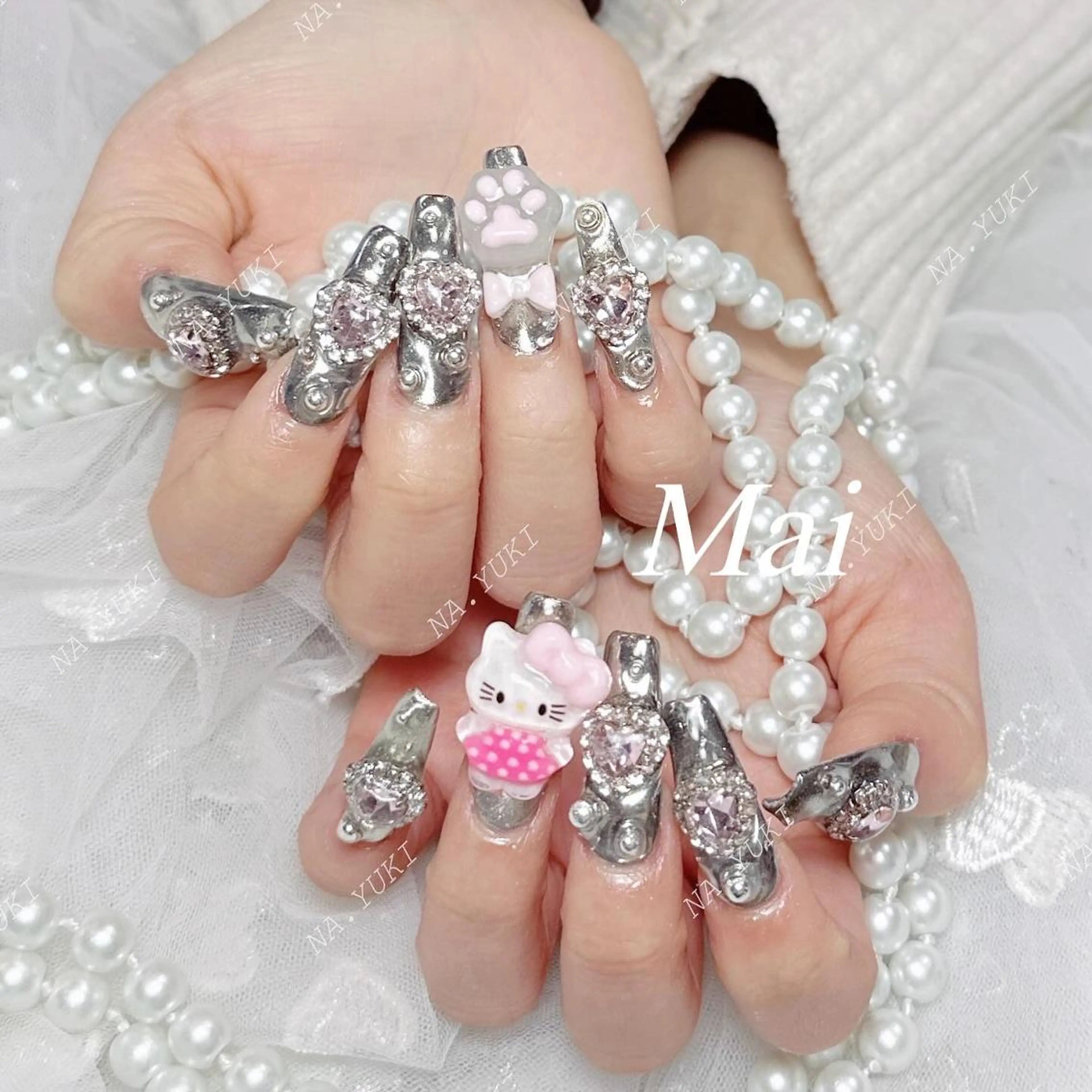 ネイル ハンドネイル ハンドケア ナユキNA.YUKI 池袋店のネイルデザイン