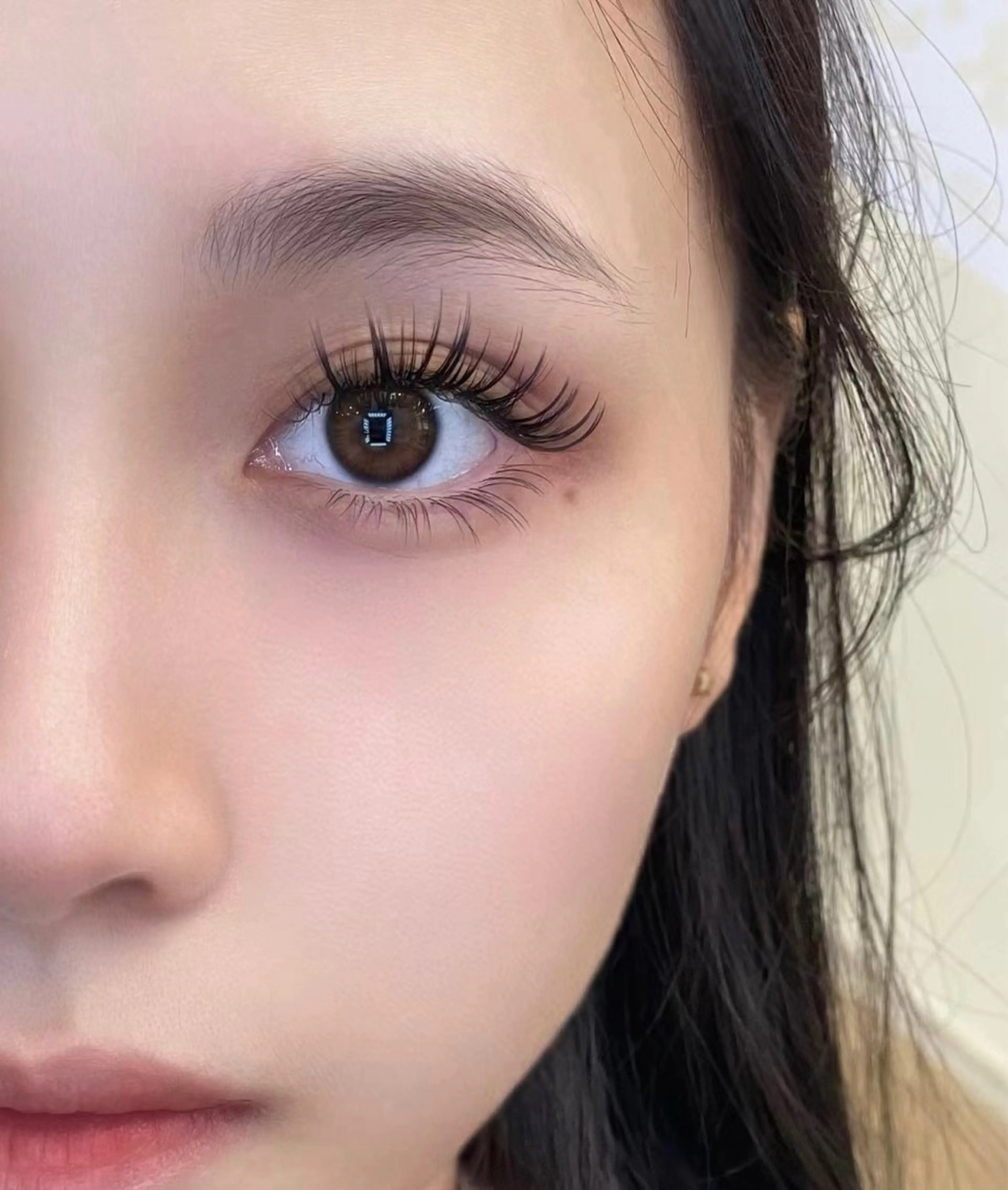 マツエク・マツパ バインドロック フラットラッシュ ナチュラル パリジェンヌラッシュリフト まつげパーマ YK 美學院のネイルデザイン