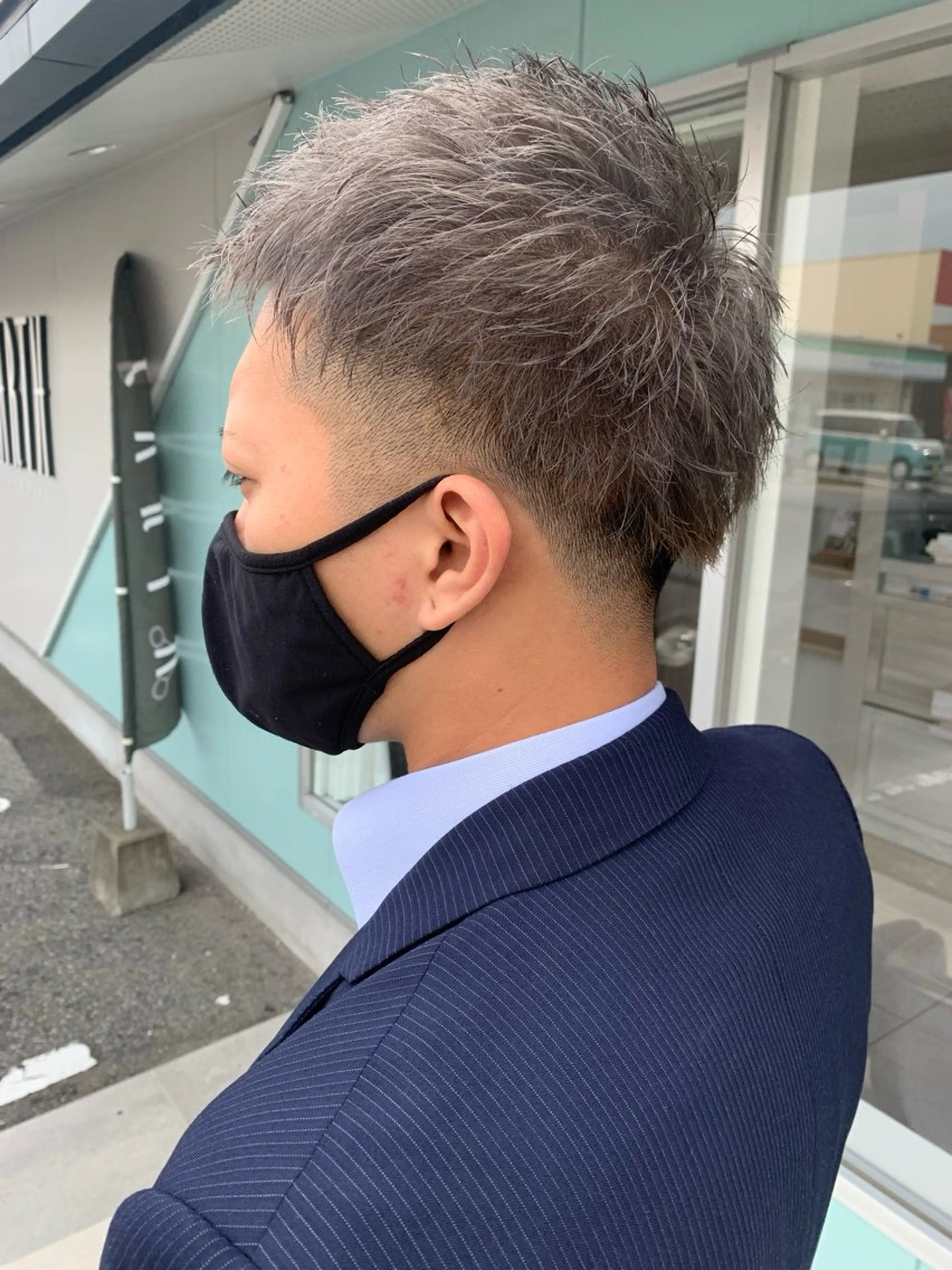 【men's】ダブルカラー➕カラー➕トリートメントの写真
