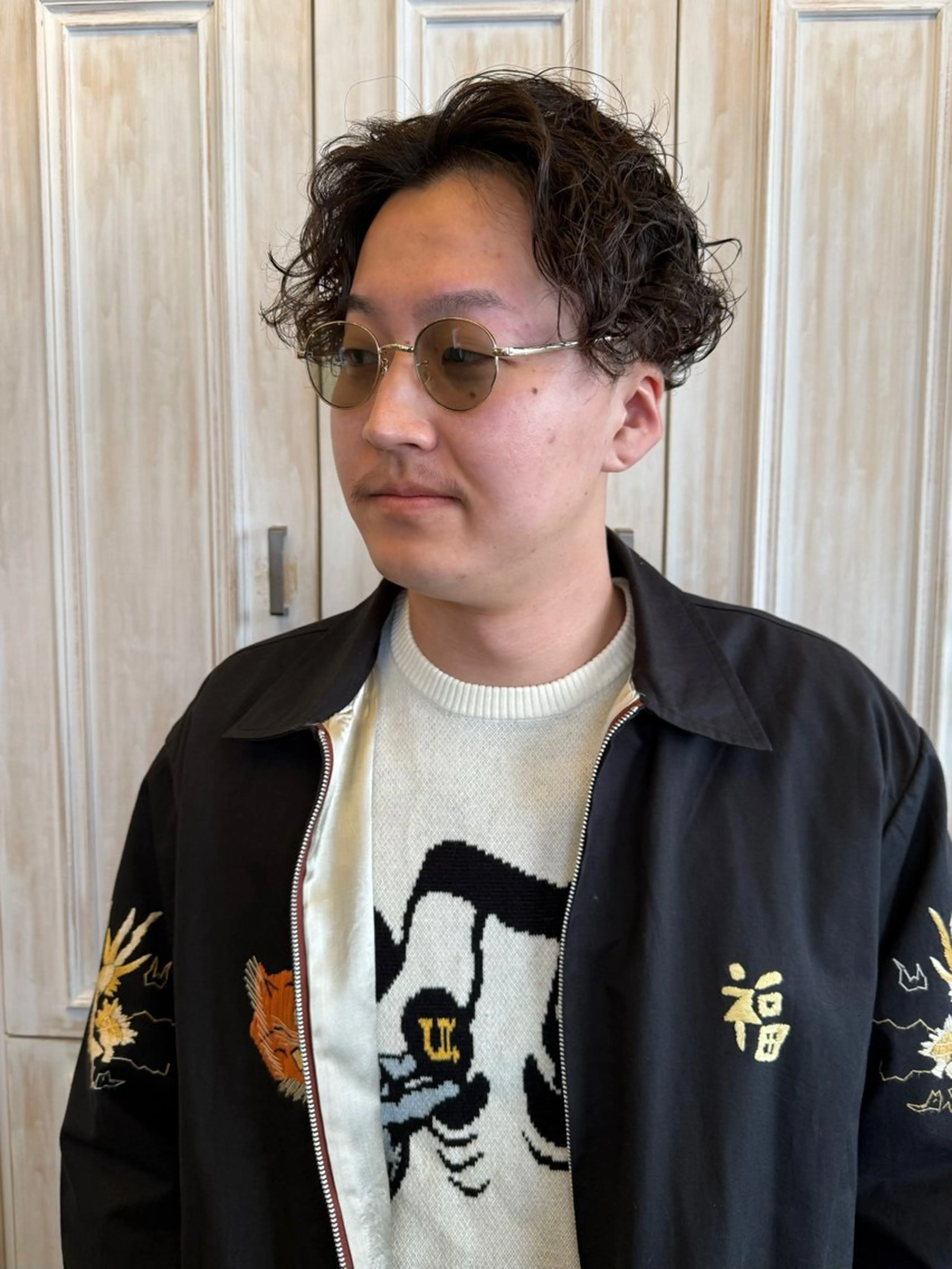 パーマ メンズ カット パーマ 梅田茶屋町 / wakanaのヘアスタイル