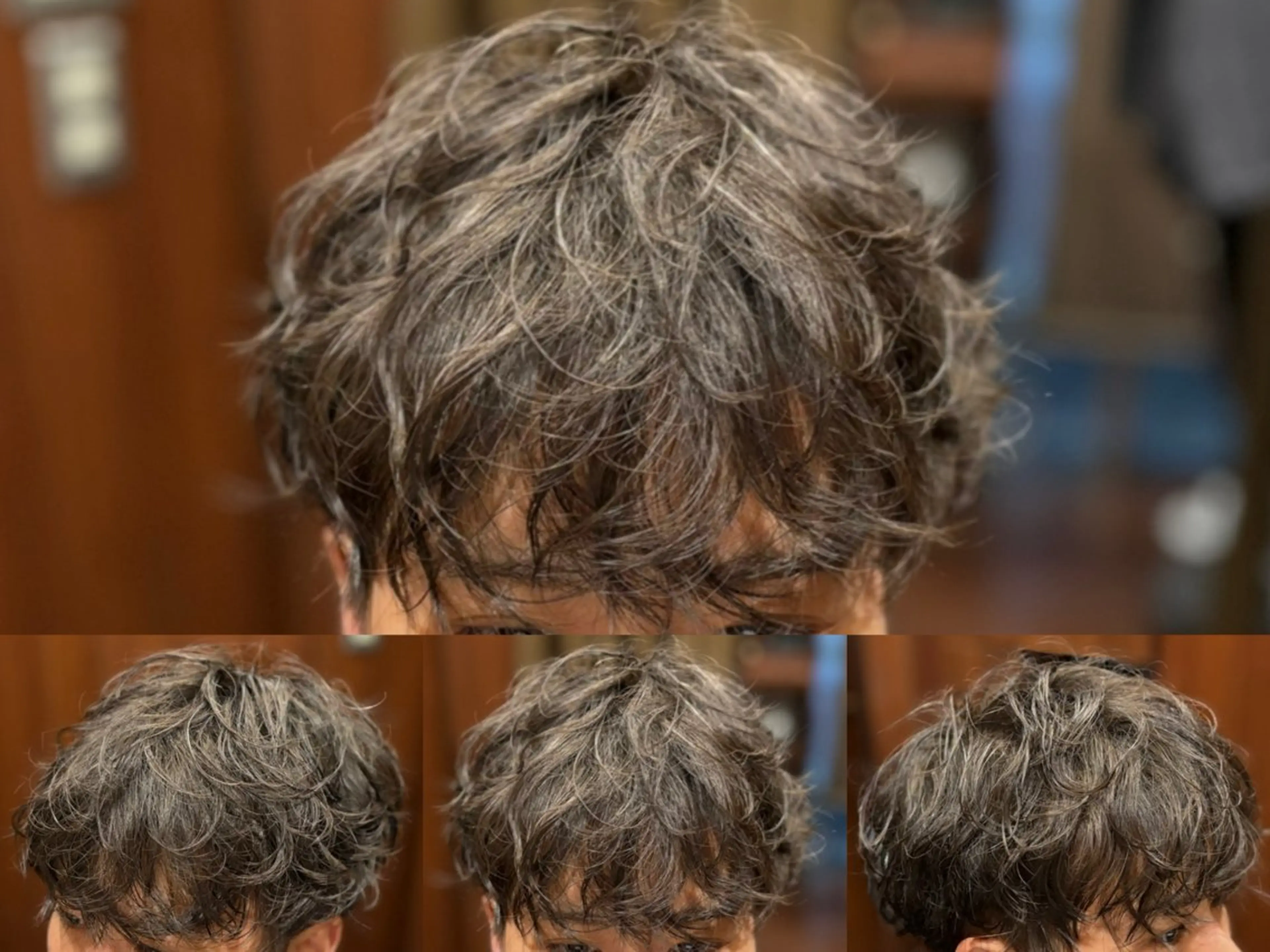 ミディアム パーマ メンズ ミディアムパーマ マッシュ メンズパーマ ヒロ銀座ヘアーサロン六本木店所属・藤沼 唯斗※注意事項必読※のヘアスタイル