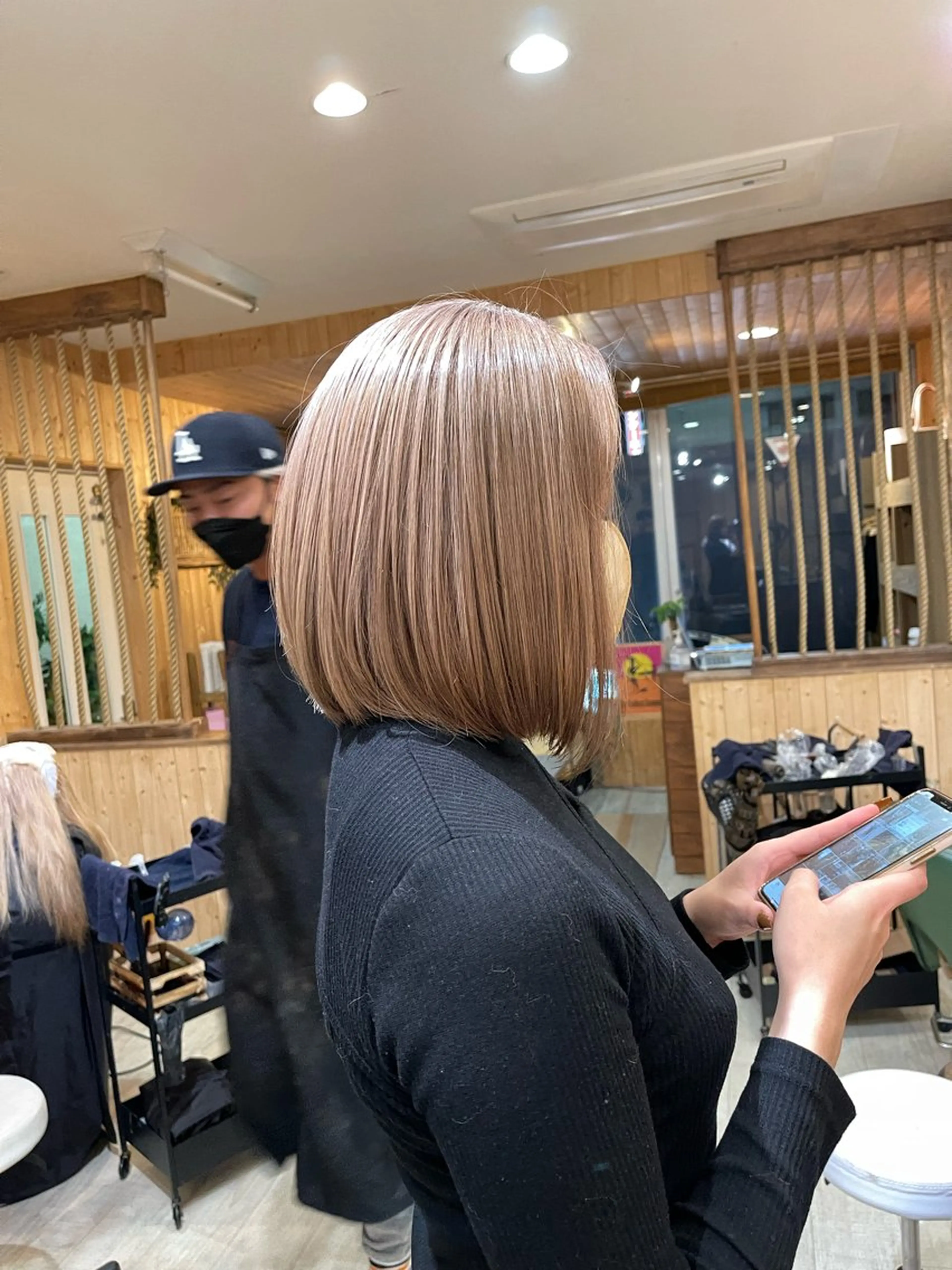 ショート カラー 谷山銀二郎/ 副店長のヘアスタイル