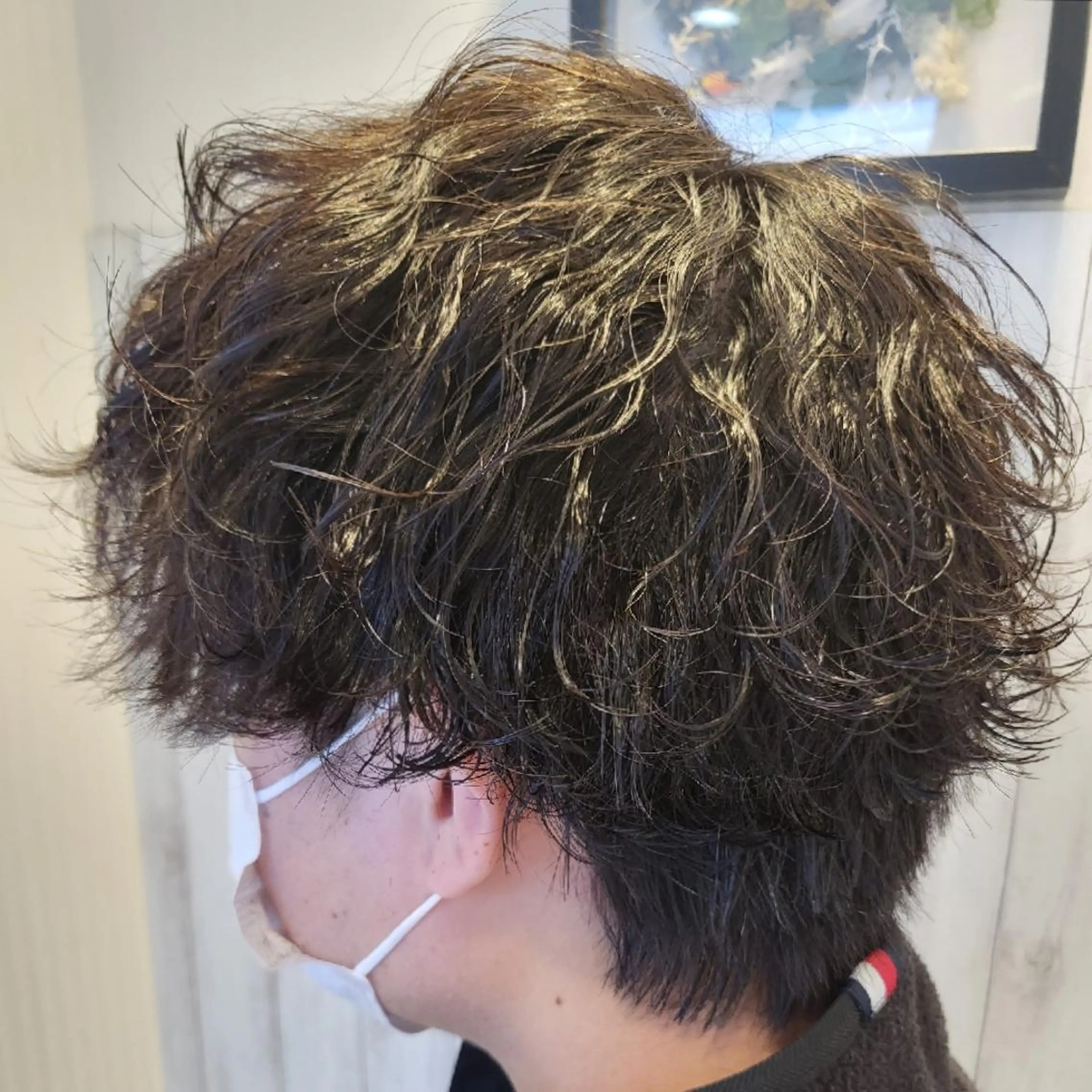 【絶対に格好良くします】カット＋波巻きパーマ🔥の写真