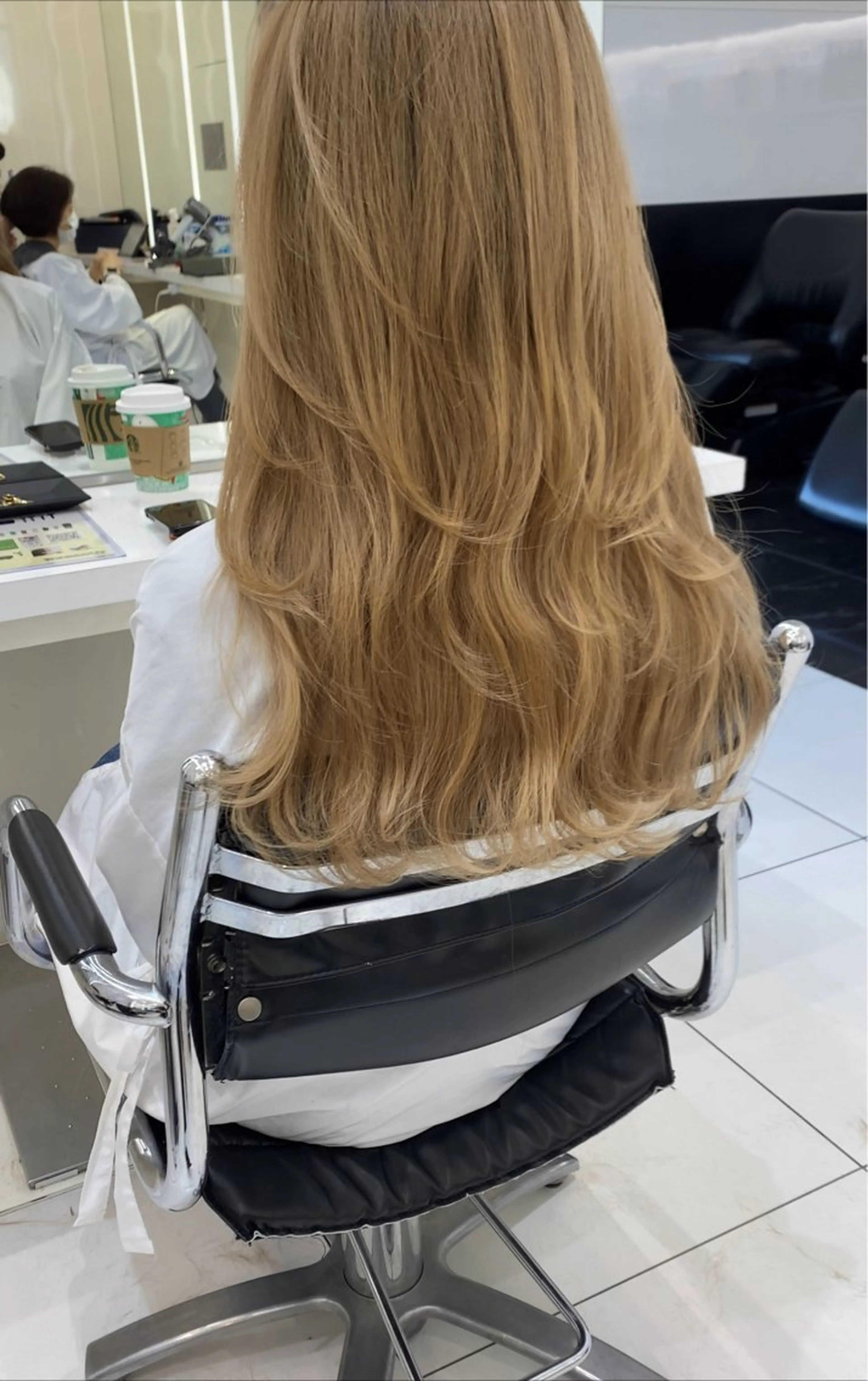 ロング レイヤーカット 木下 拓海のヘアスタイル