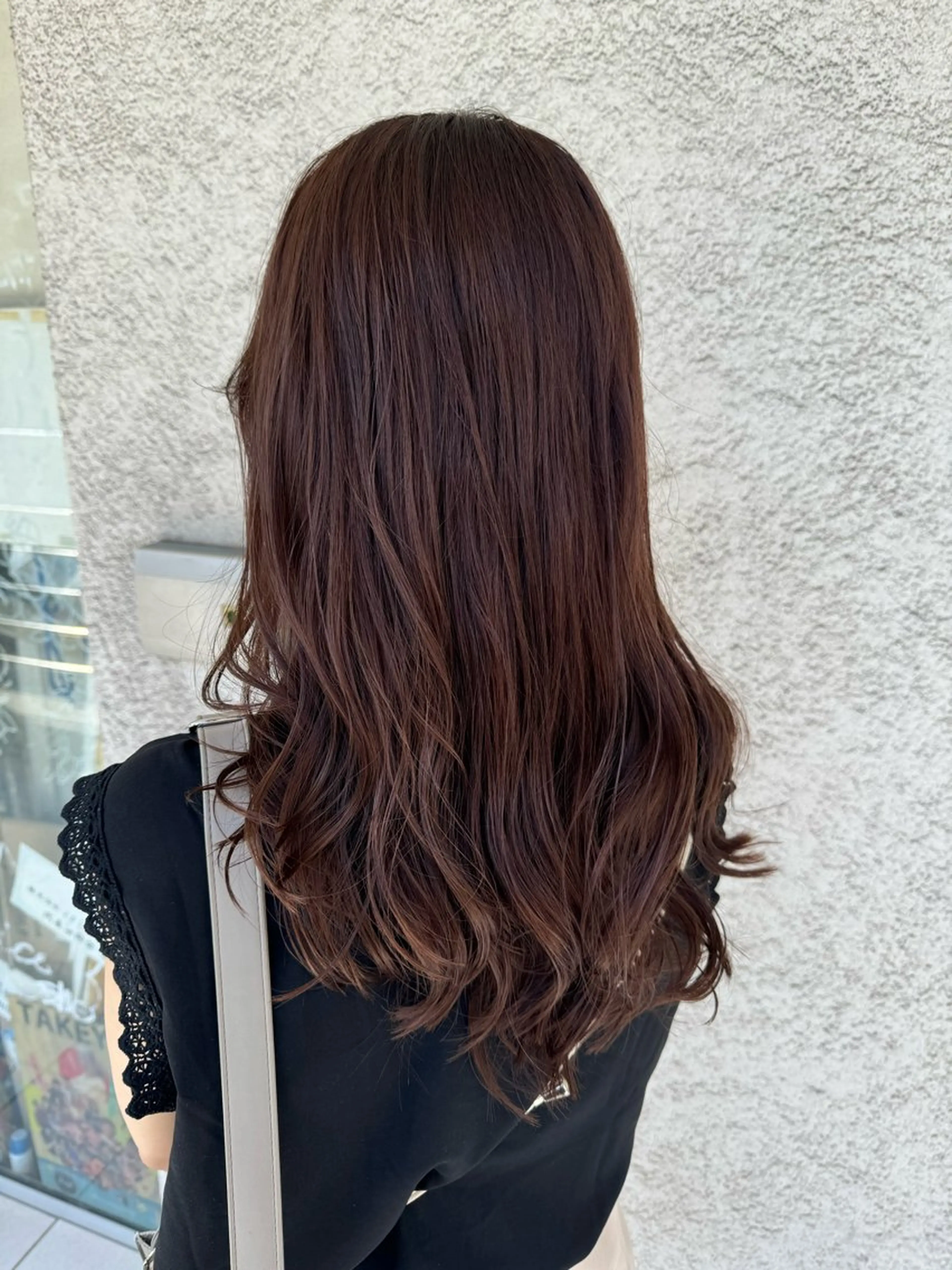 ロング カラー ベージュカラー ピンクカラー ピンクベージュ カット ヘアカラー 椎葉 祐也のヘアスタイル