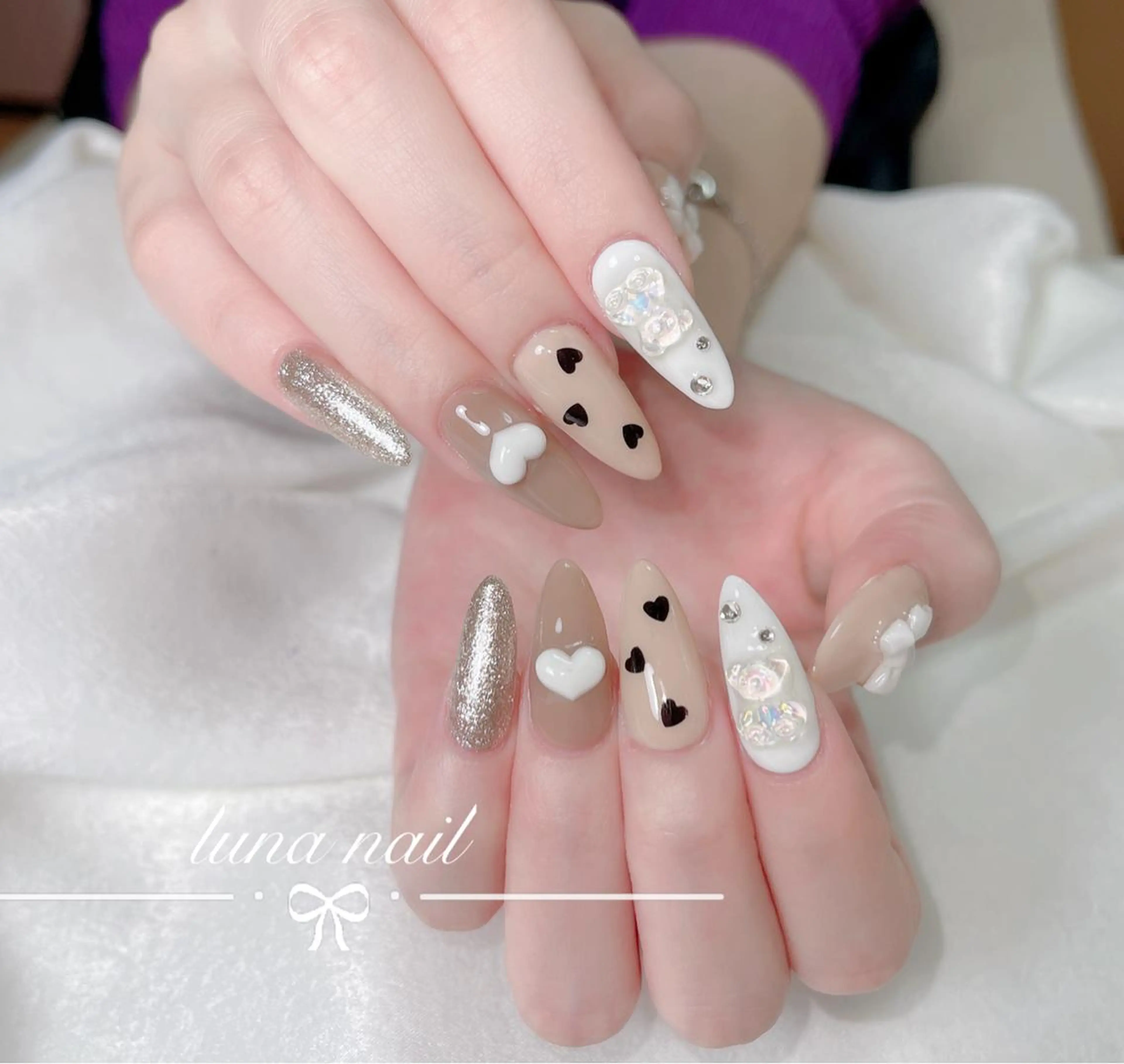 ネイル luna nail ＆eyelashのネイルデザイン