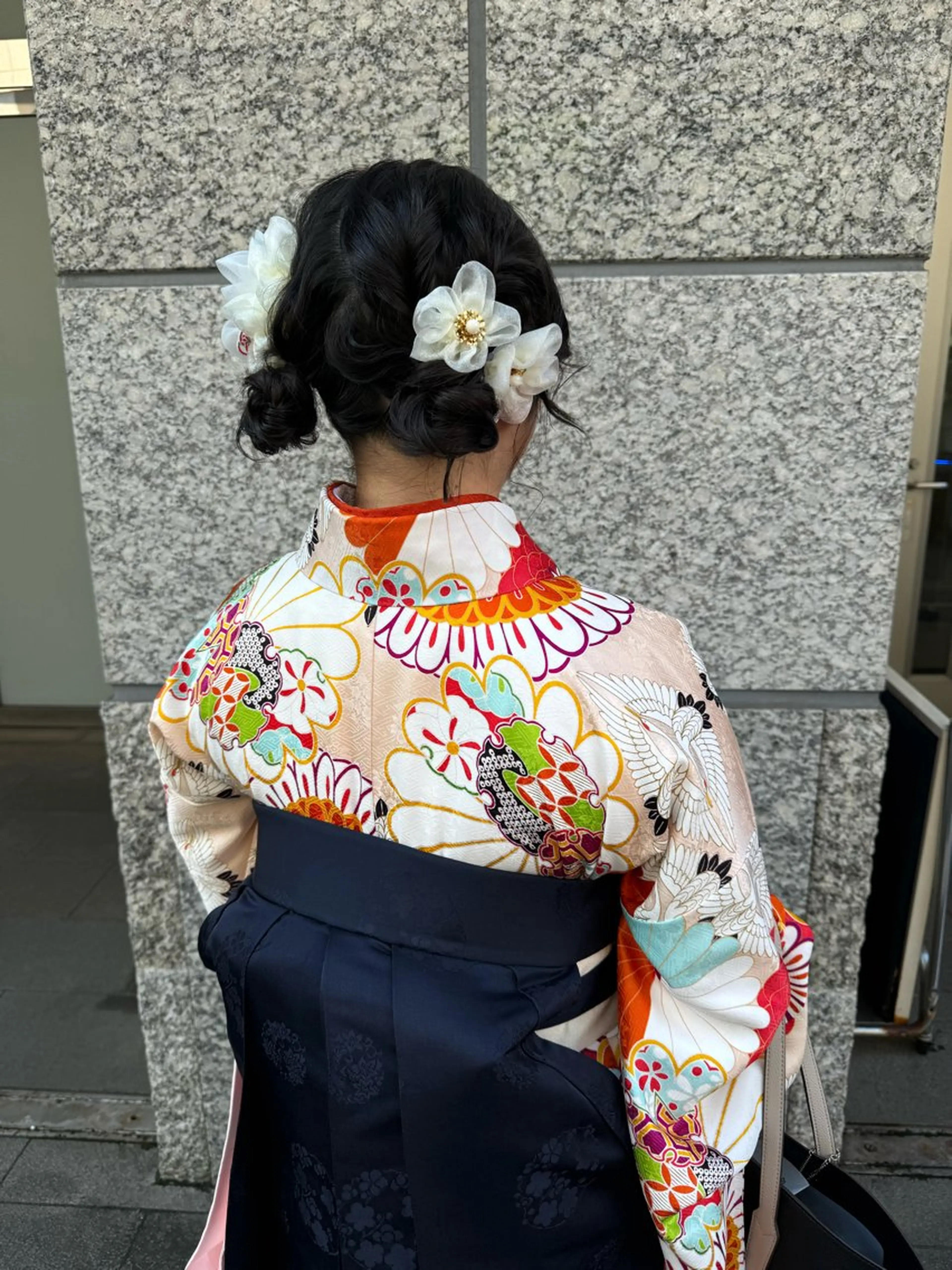 セミロング あんどう ゆうかのヘアスタイル