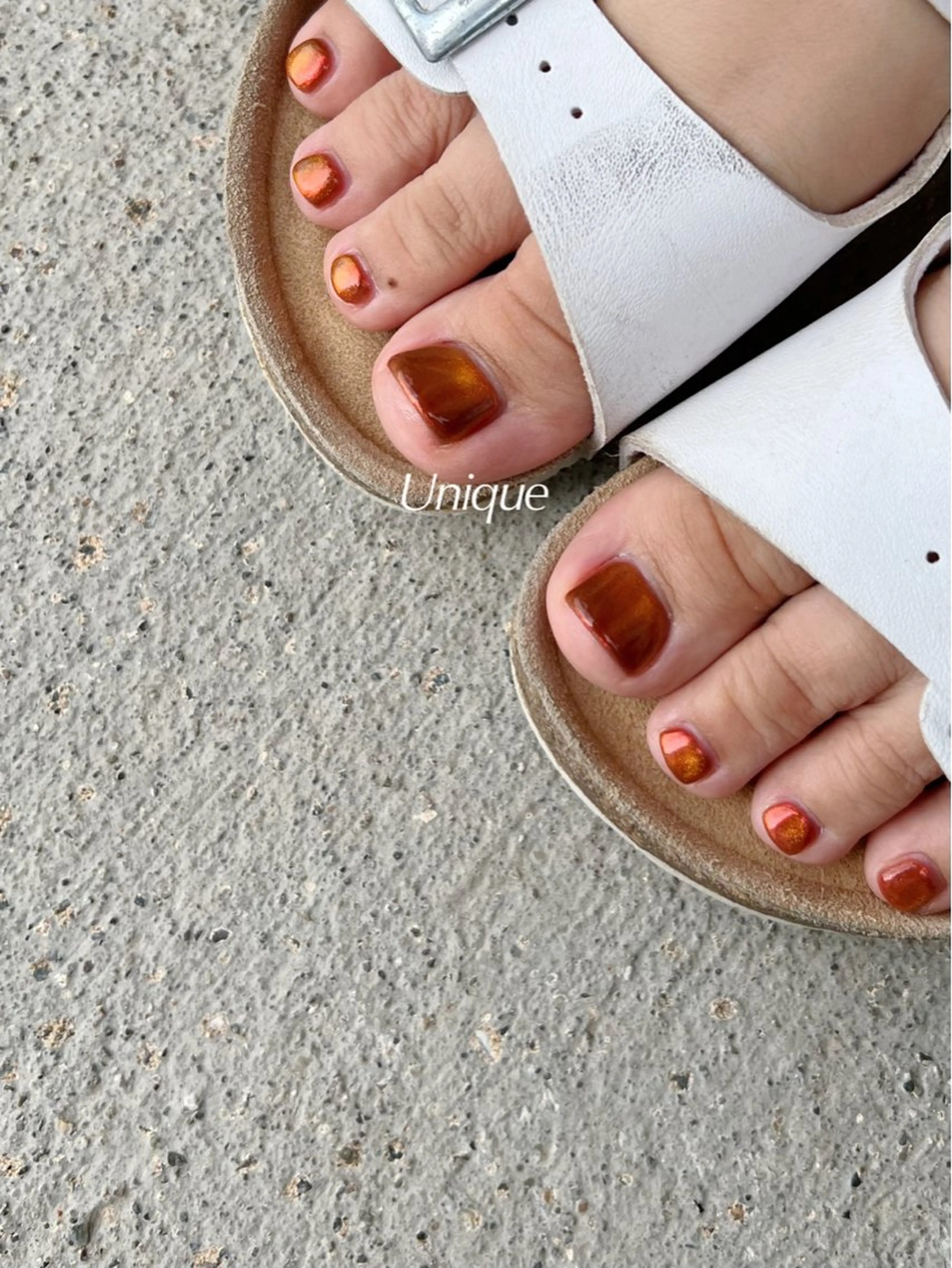ネイル フットネイル Unique 【ユニーク】のネイルデザイン