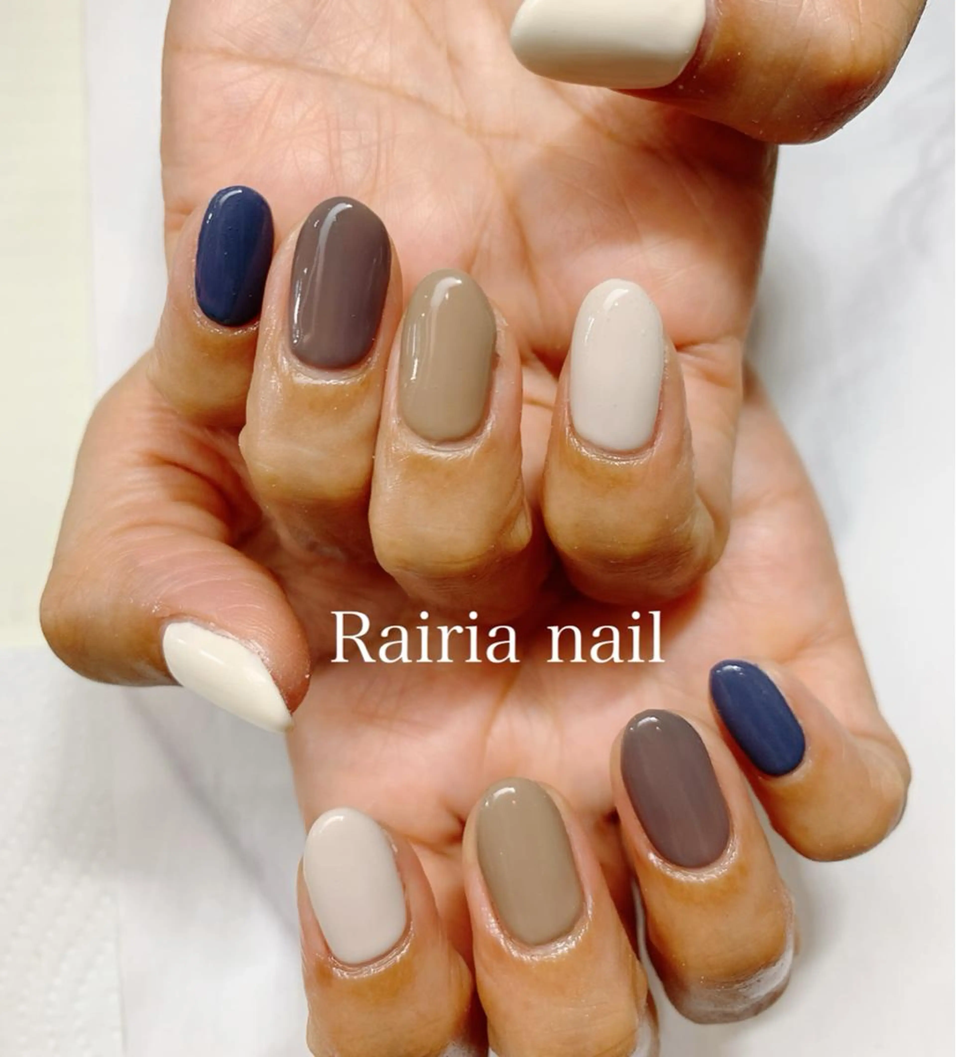 ネイル アートネイル カジュアル フラワーネイル フットネイル ジェルネイル Rairia nail本八幡店のネイルデザイン