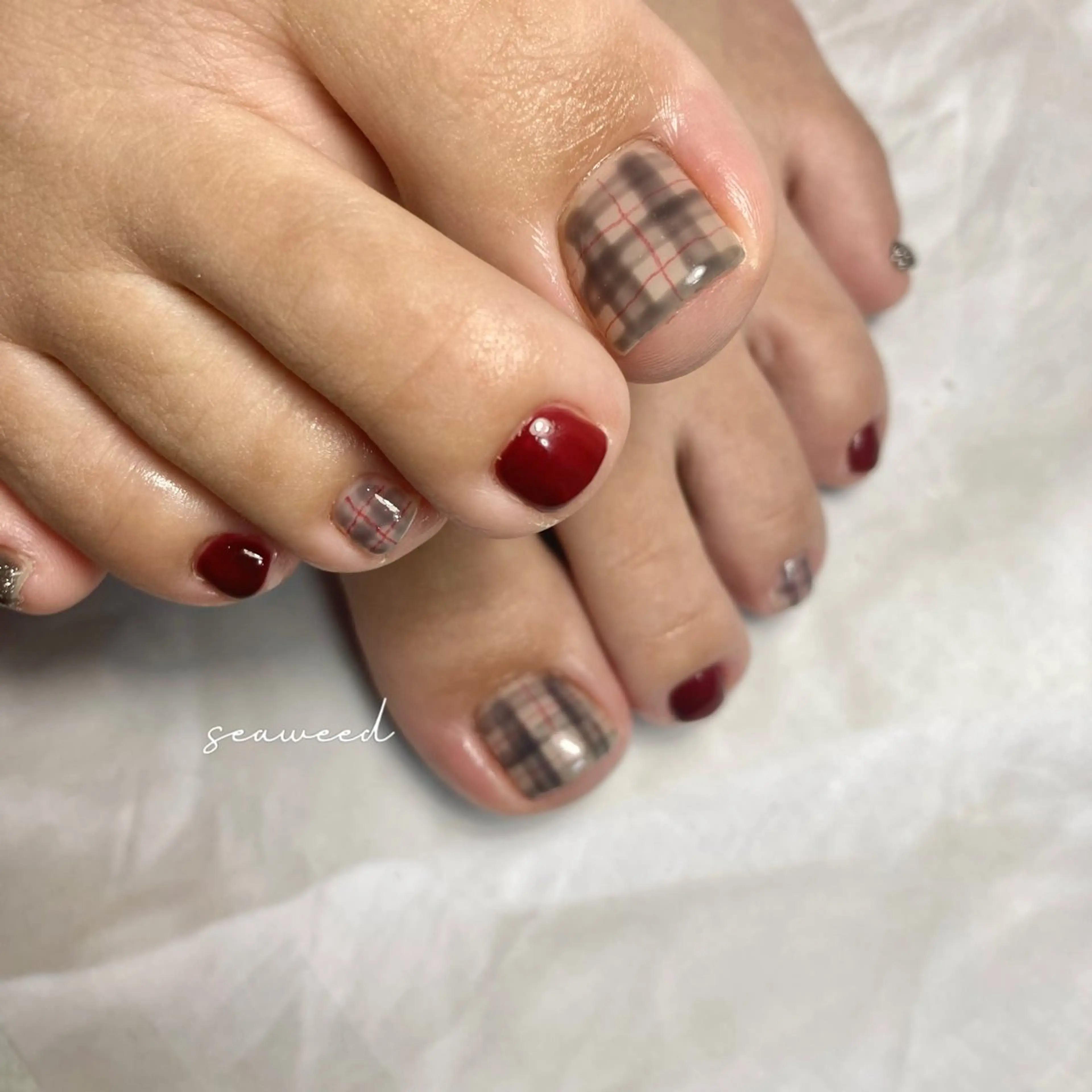 ネイル フットネイル seaweed nailのネイルデザイン