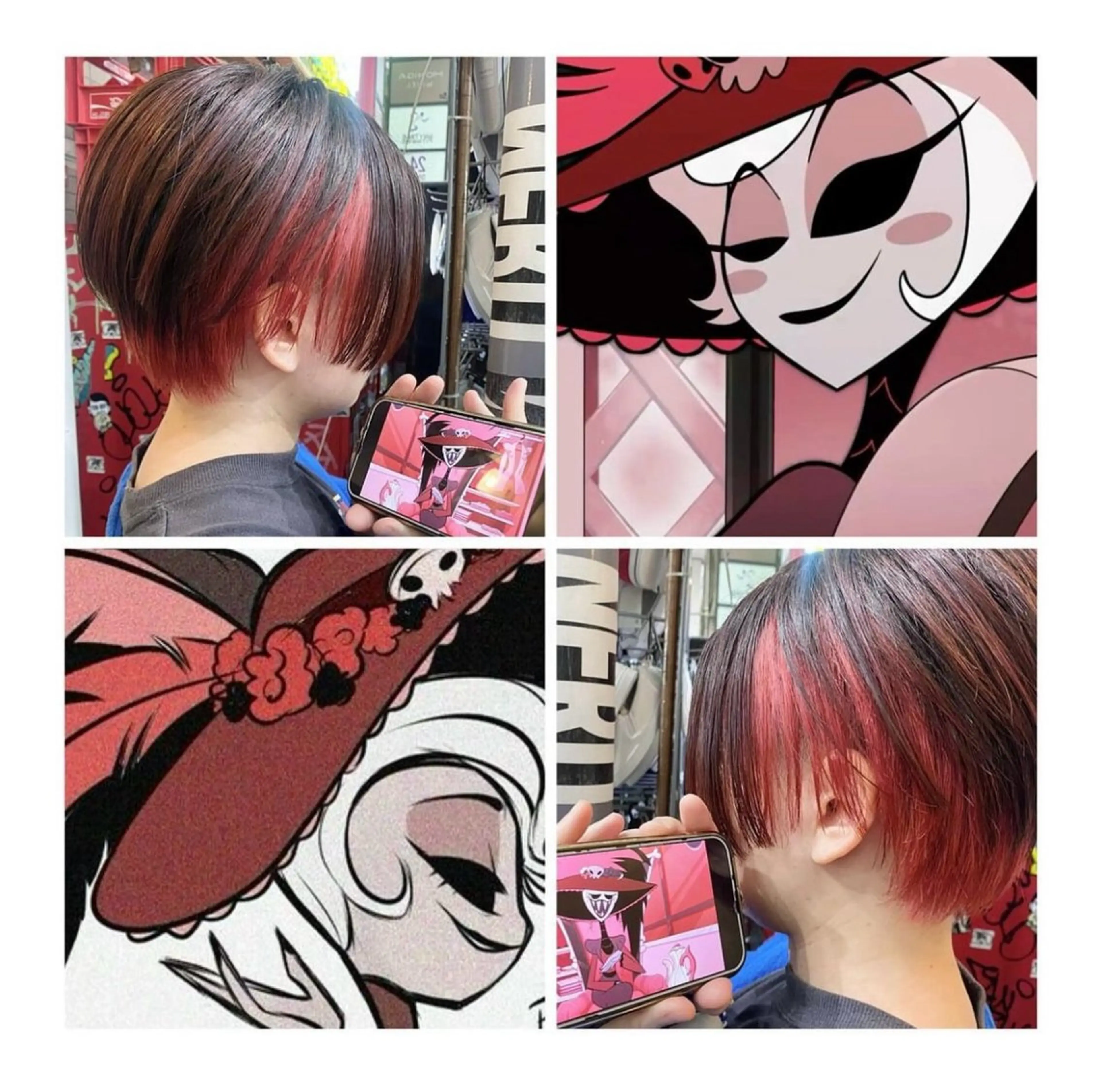 ショート カラー ヘアカラー GARU-ガル-所属・TSUNO🦖 派手髪/オタク美容師のヘアスタイル