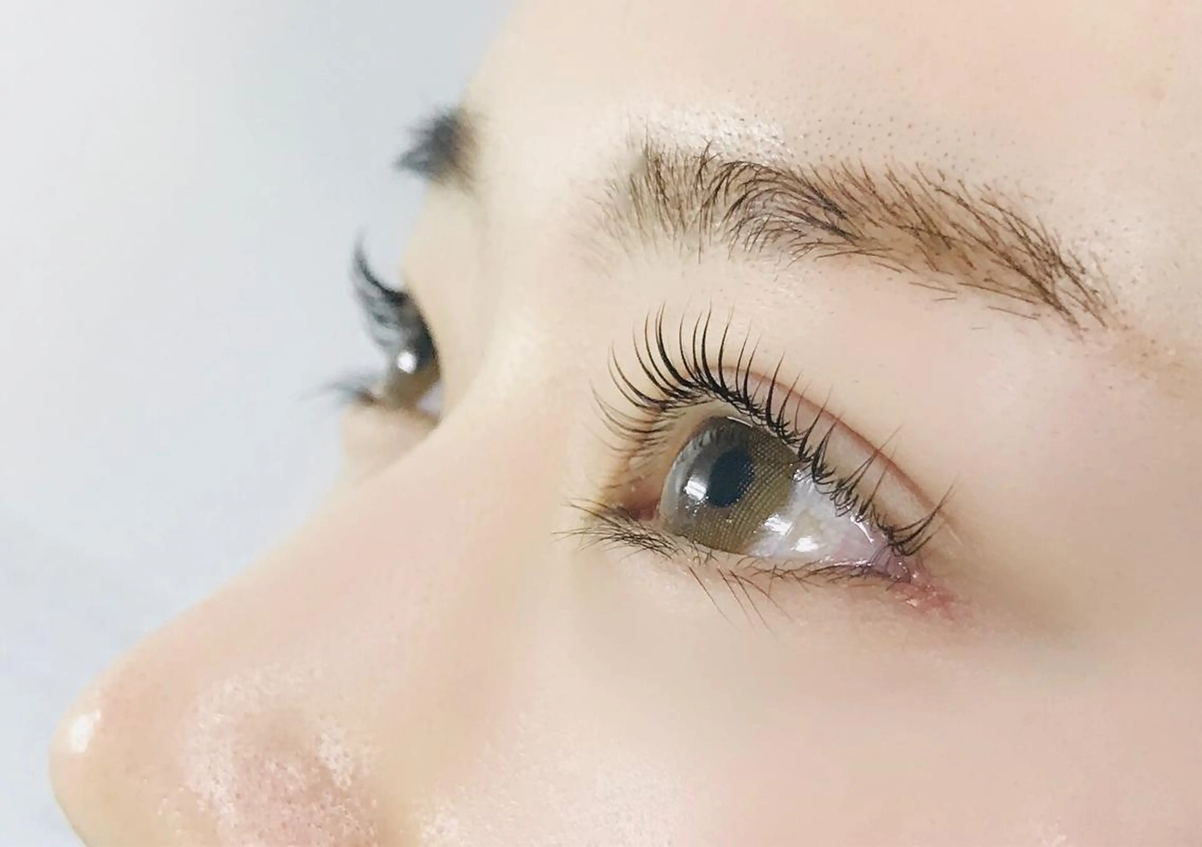 マツエク・マツパ パリジェンヌラッシュリフト 一重×まつ毛パーマ マツパ eyebrow&eyelash COCO所属・salon COCOのマツエク・マツパデザイン