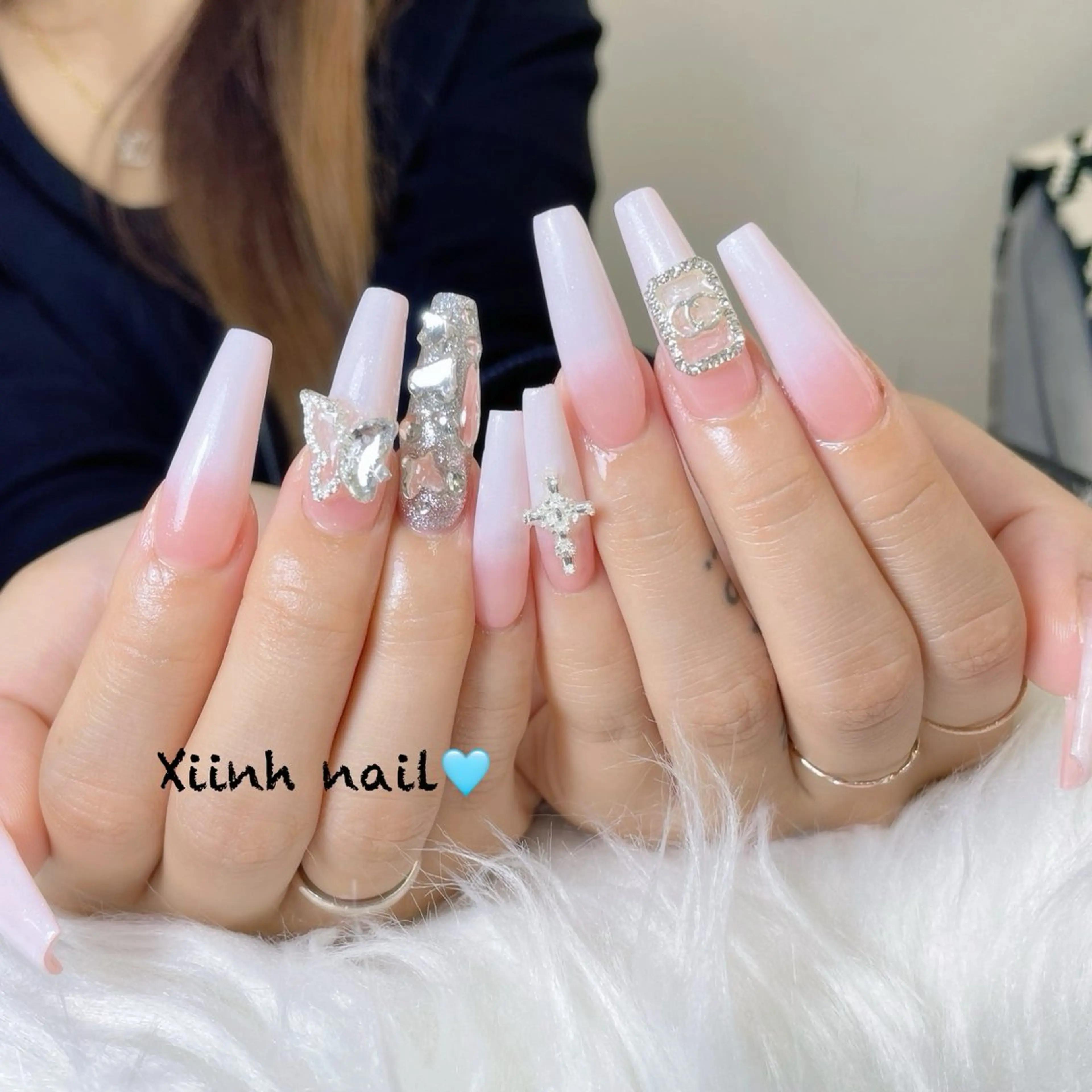ネイル チークネイル 桜ネイル フットネイル ジェルネイル ハロウィン ハンドネイル XIINH NAIL SALONのネイルデザイン