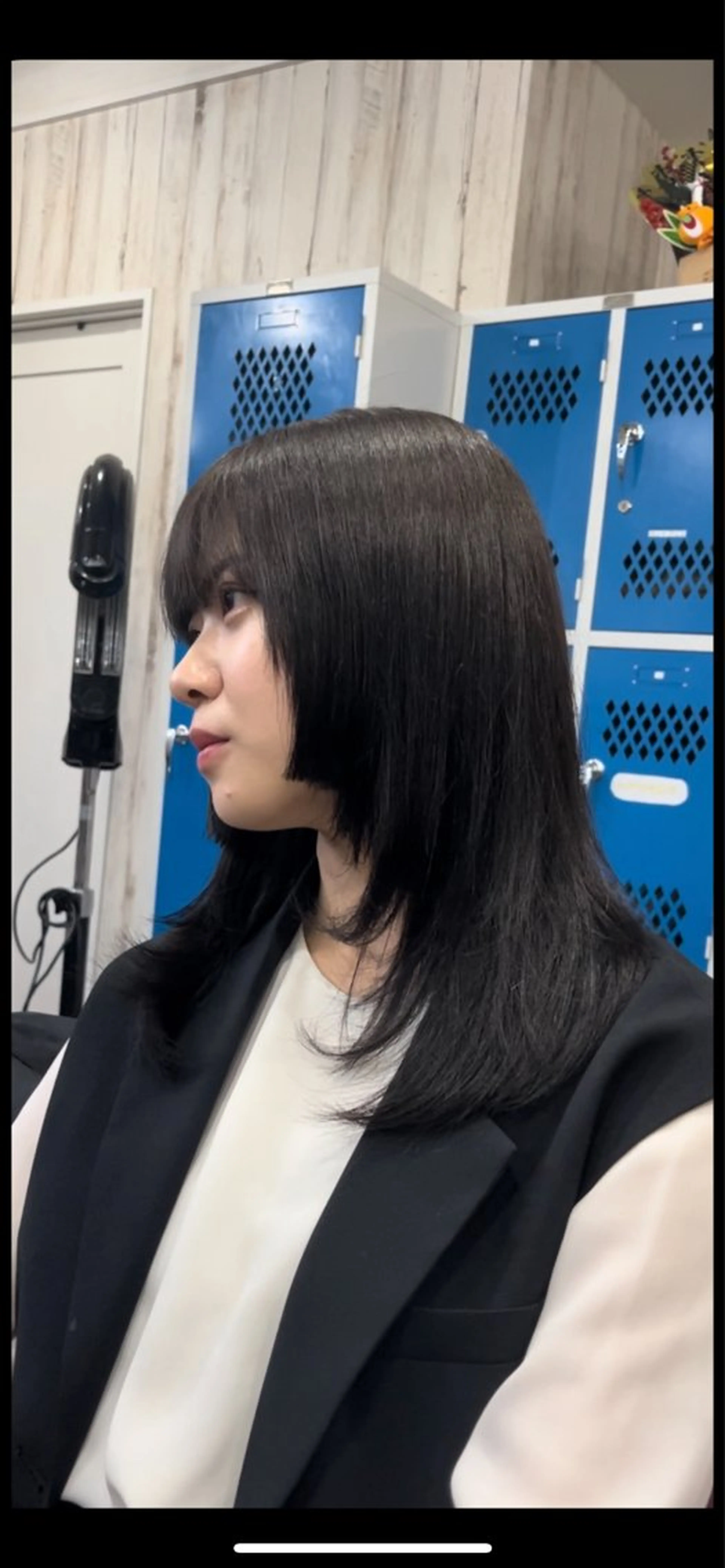 セミロング カラー ヘアアレンジ 姫カット タンバルモリ ヨシンモリ 韓国風ヘア レイヤーカット カット ヘアカラー トリートメント 🌿美髪矯正/透明感 カラー/安川🌿のヘアスタイル