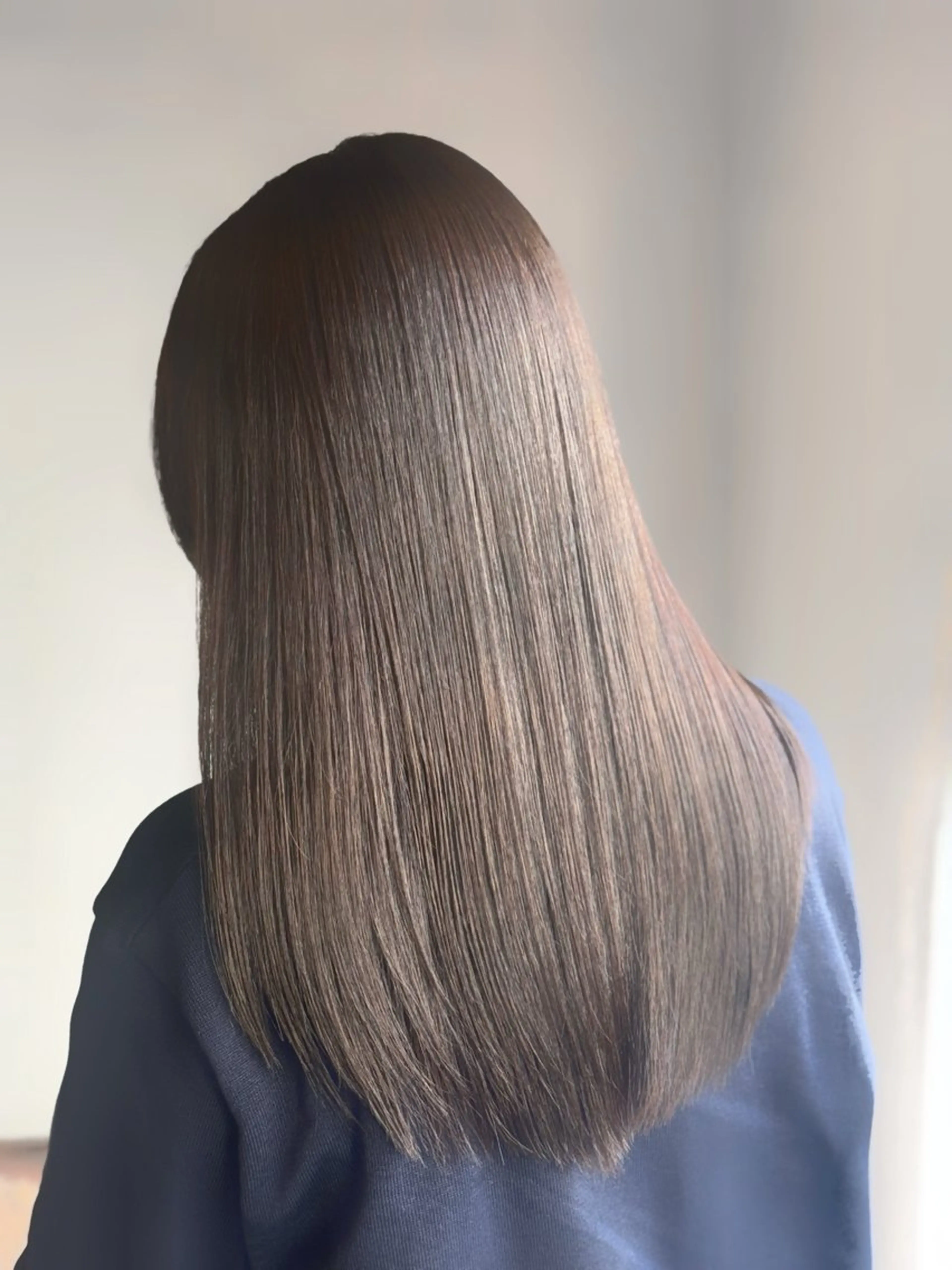 🔹営業後🔹🫧髪質改善ストレート🫧＋デザインカット✂️¥12000の写真