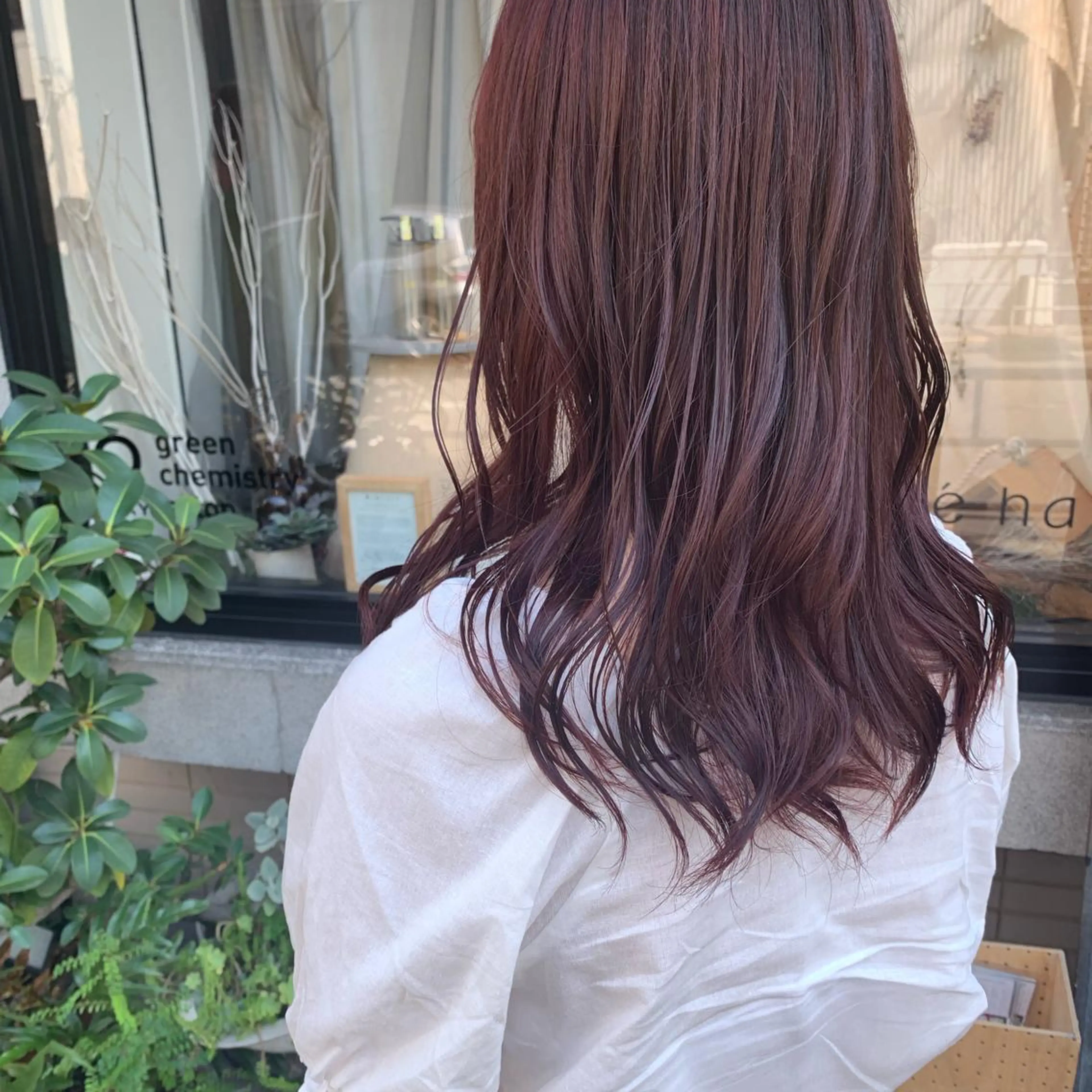 ロング 艶髪color💎髪 質改善ストレート大吉のヘアスタイル