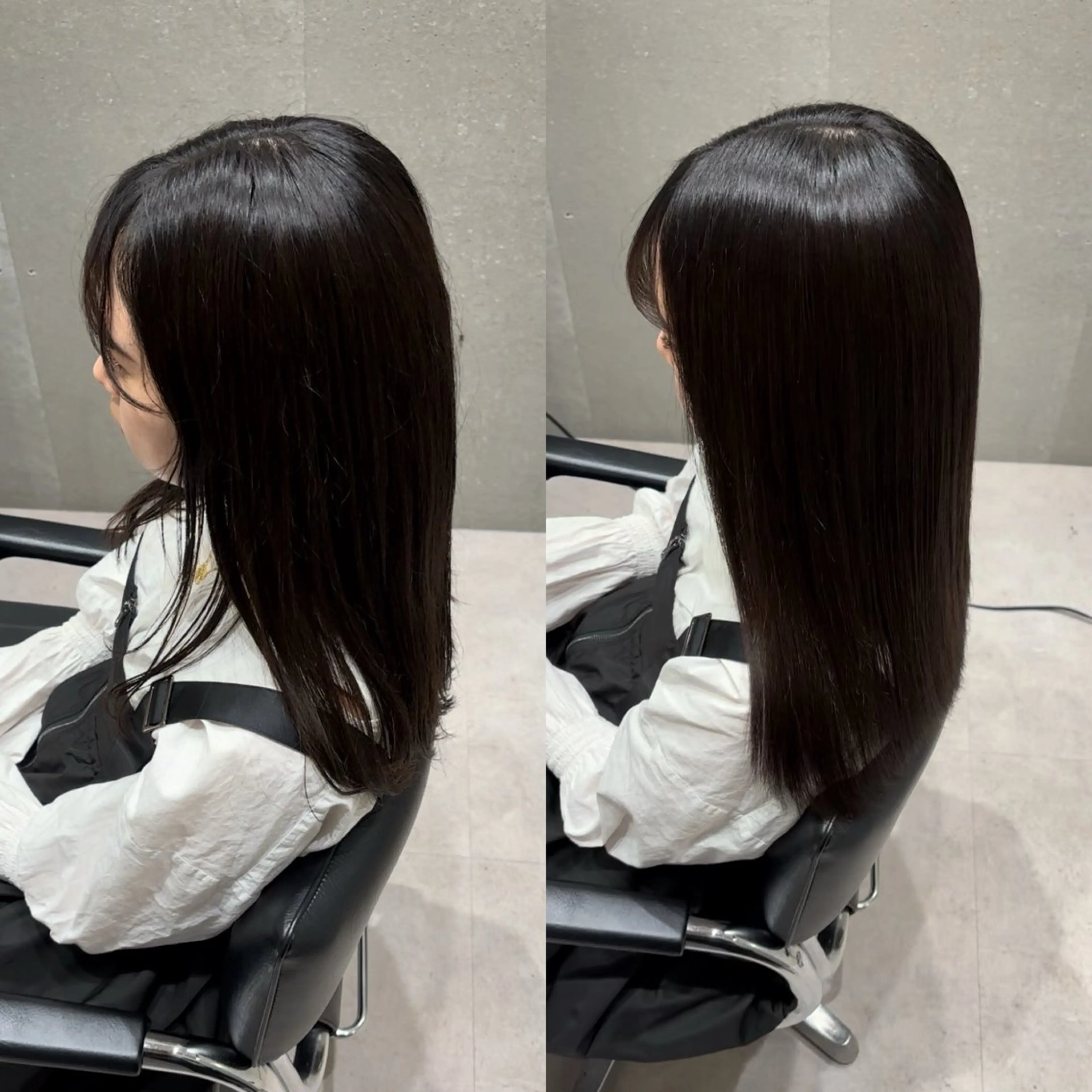 セミロング 髪質改善 トリートメント GOTODAY  SHAiRE SALON　新宿Aura店所属・髪質改善ヘアケア 艶髪特化/上田のヘアスタイル