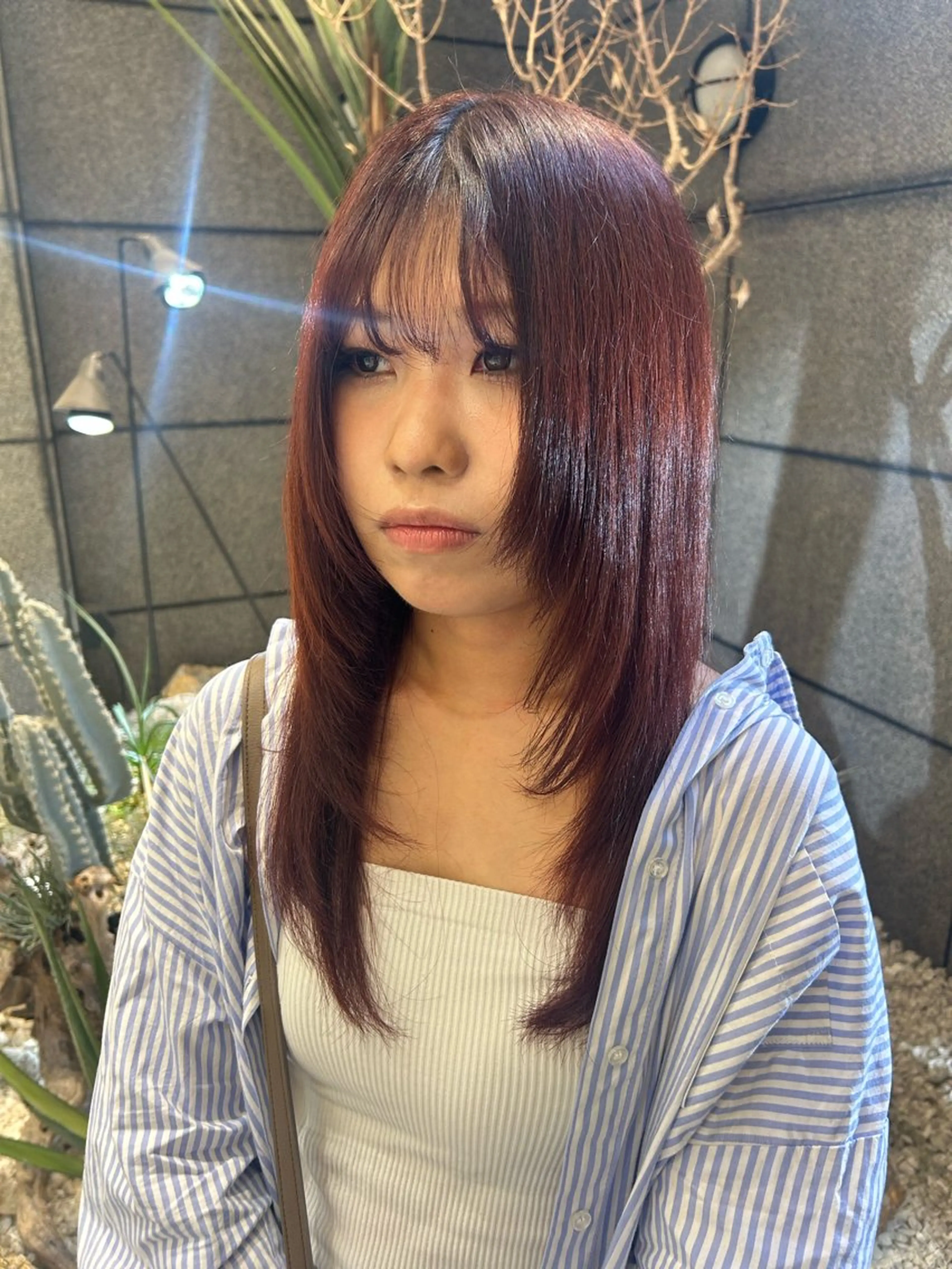 セミロング カット ヘアカラー ★トレンドヘア /Haruhi★のヘアスタイル