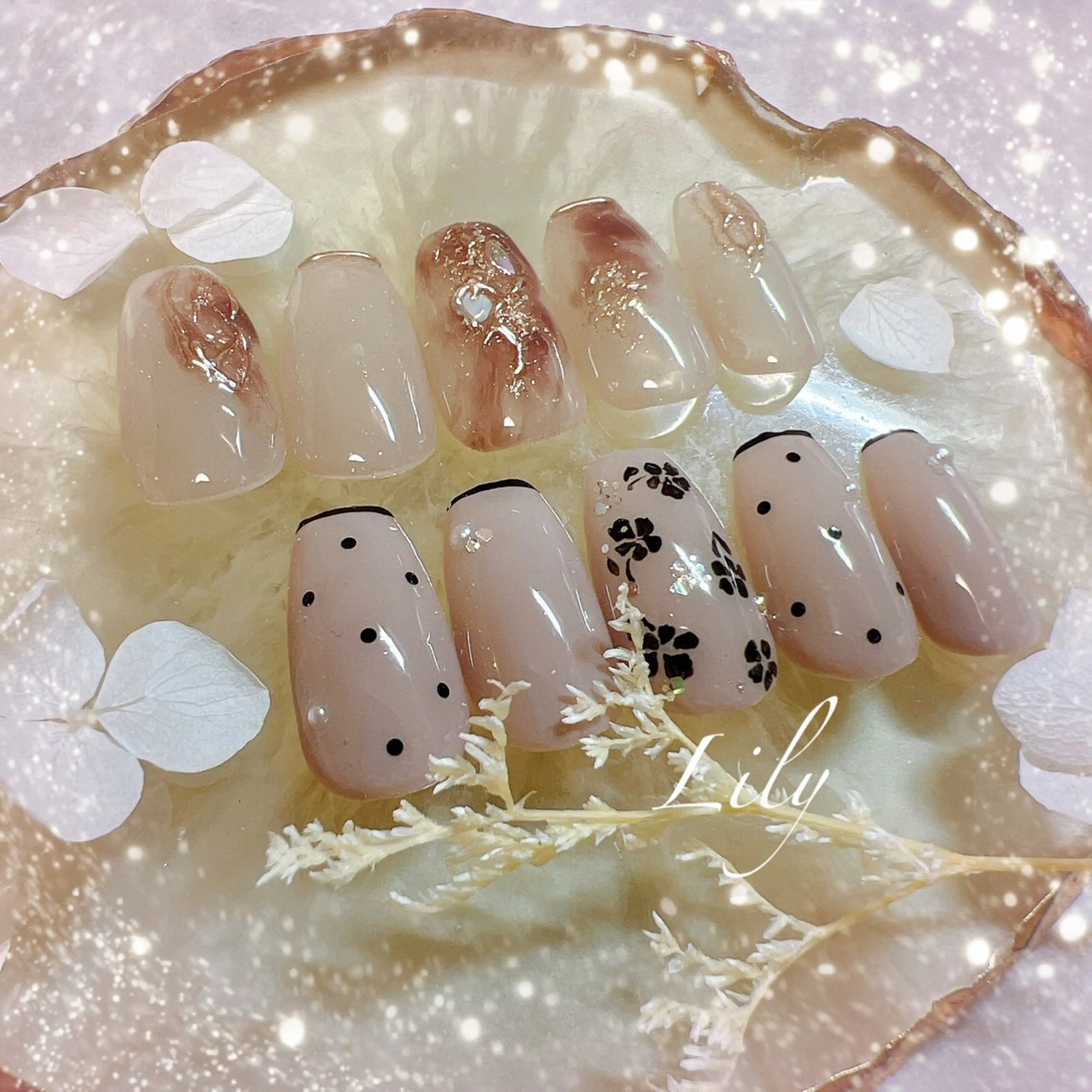 ネイル ハンドネイル Nailsalon Lilyのネイルデザイン