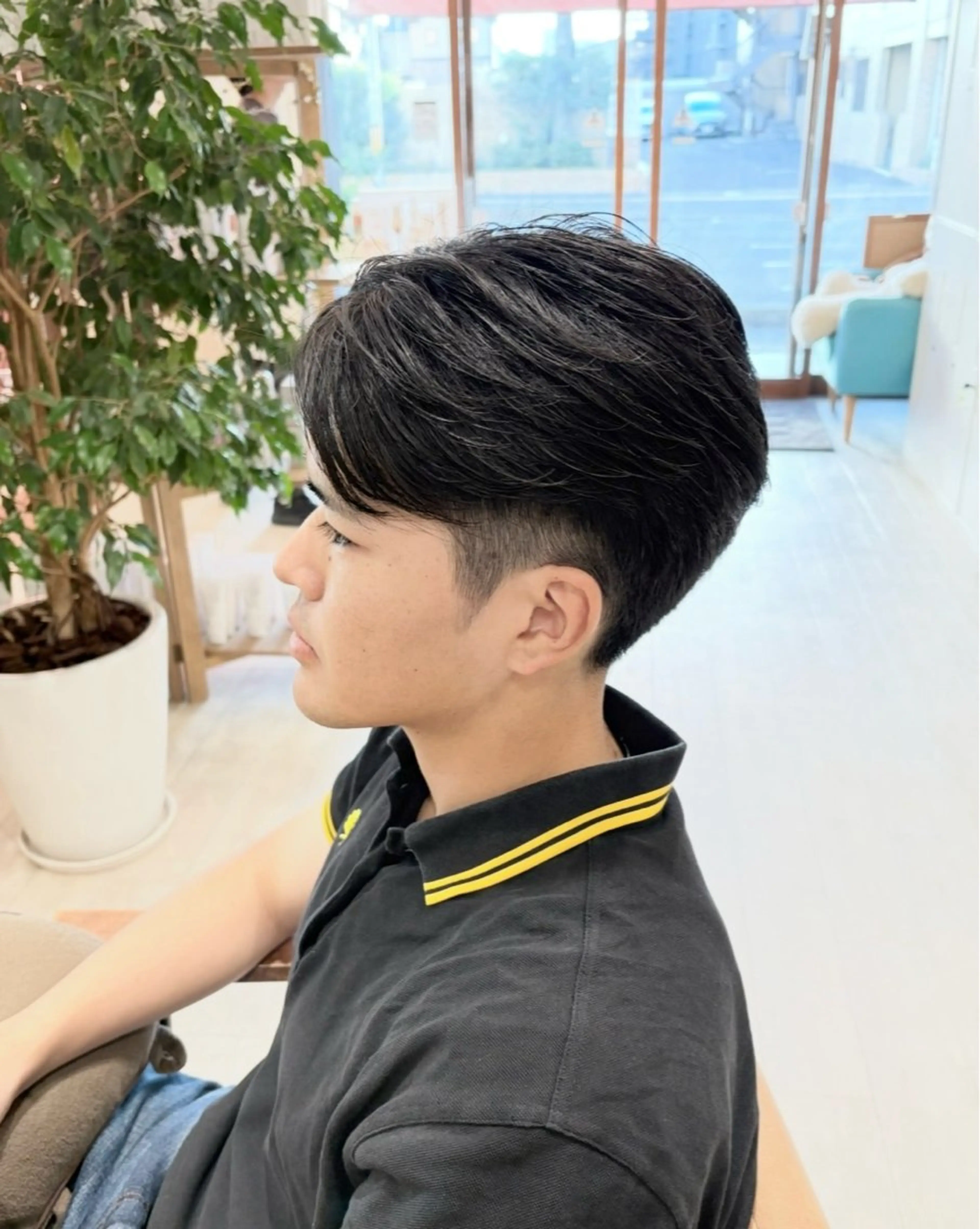 メンズ 🎃0円パーマモデル 募集／佐藤菜々美🎀のヘアスタイル