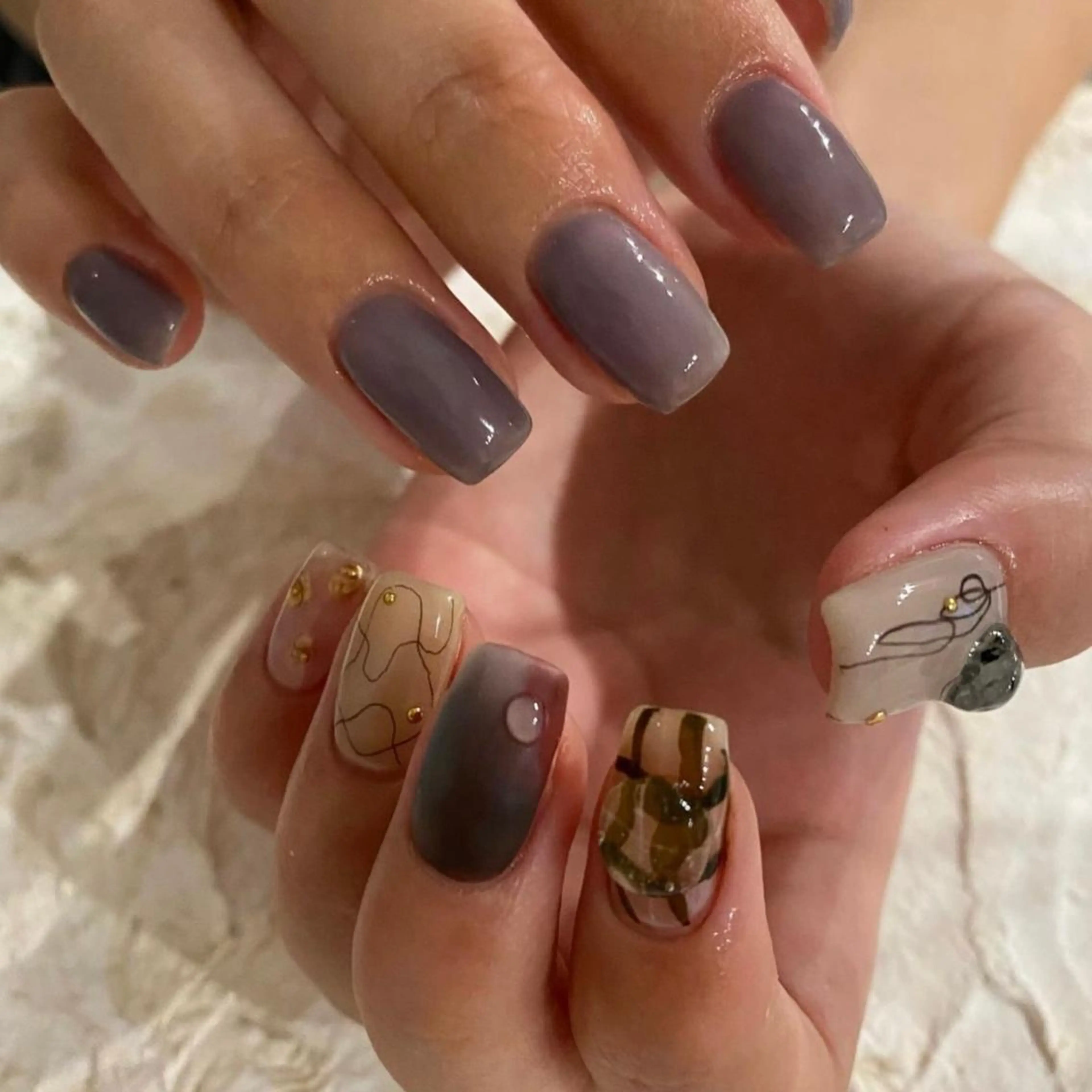 ネイル アートネイル ハンドネイル nail salon O (en)所属・vegh. nail／阿波座のネイルデザイン