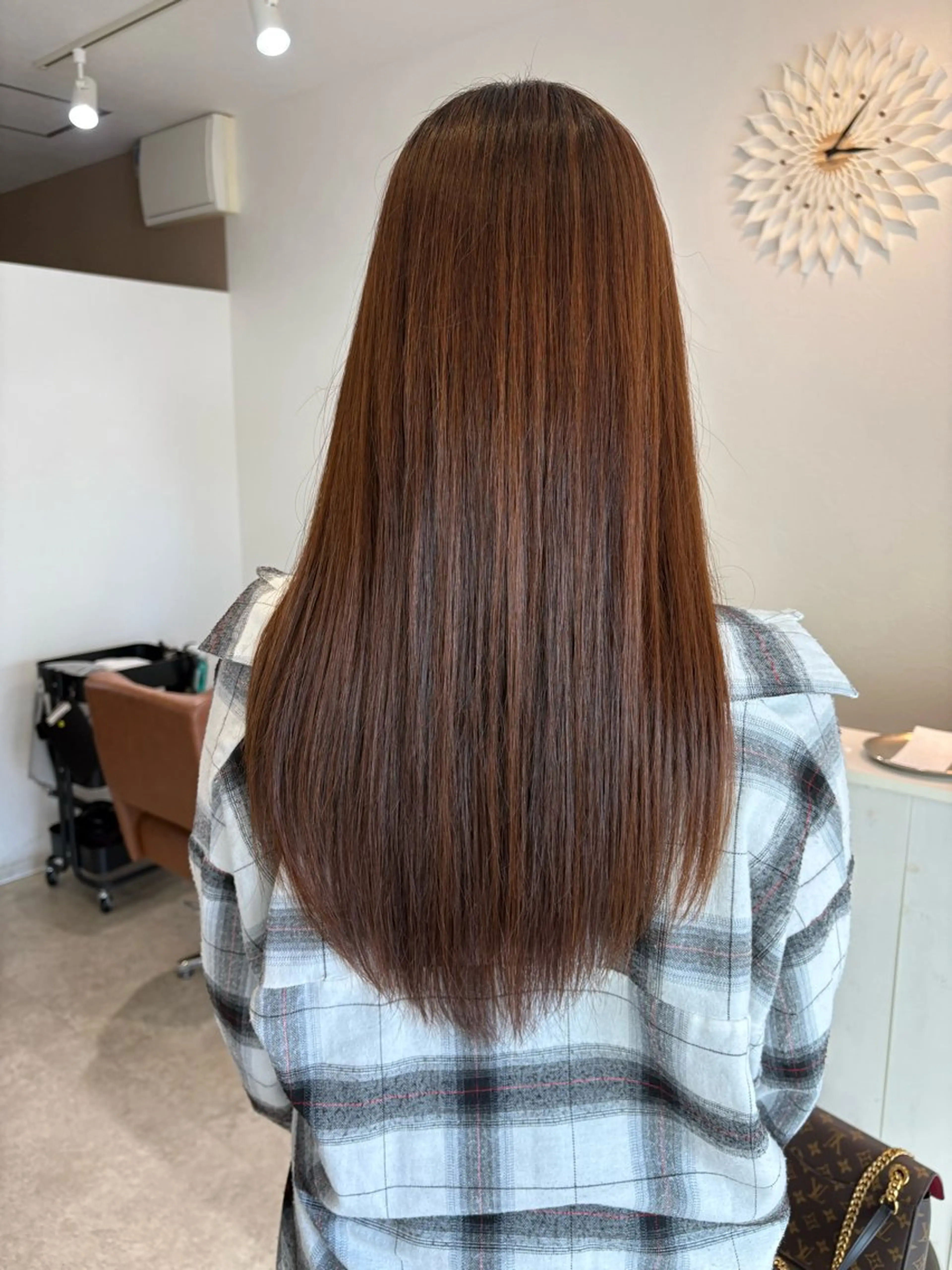 ロング fafa所属・角田 京香のヘアスタイル