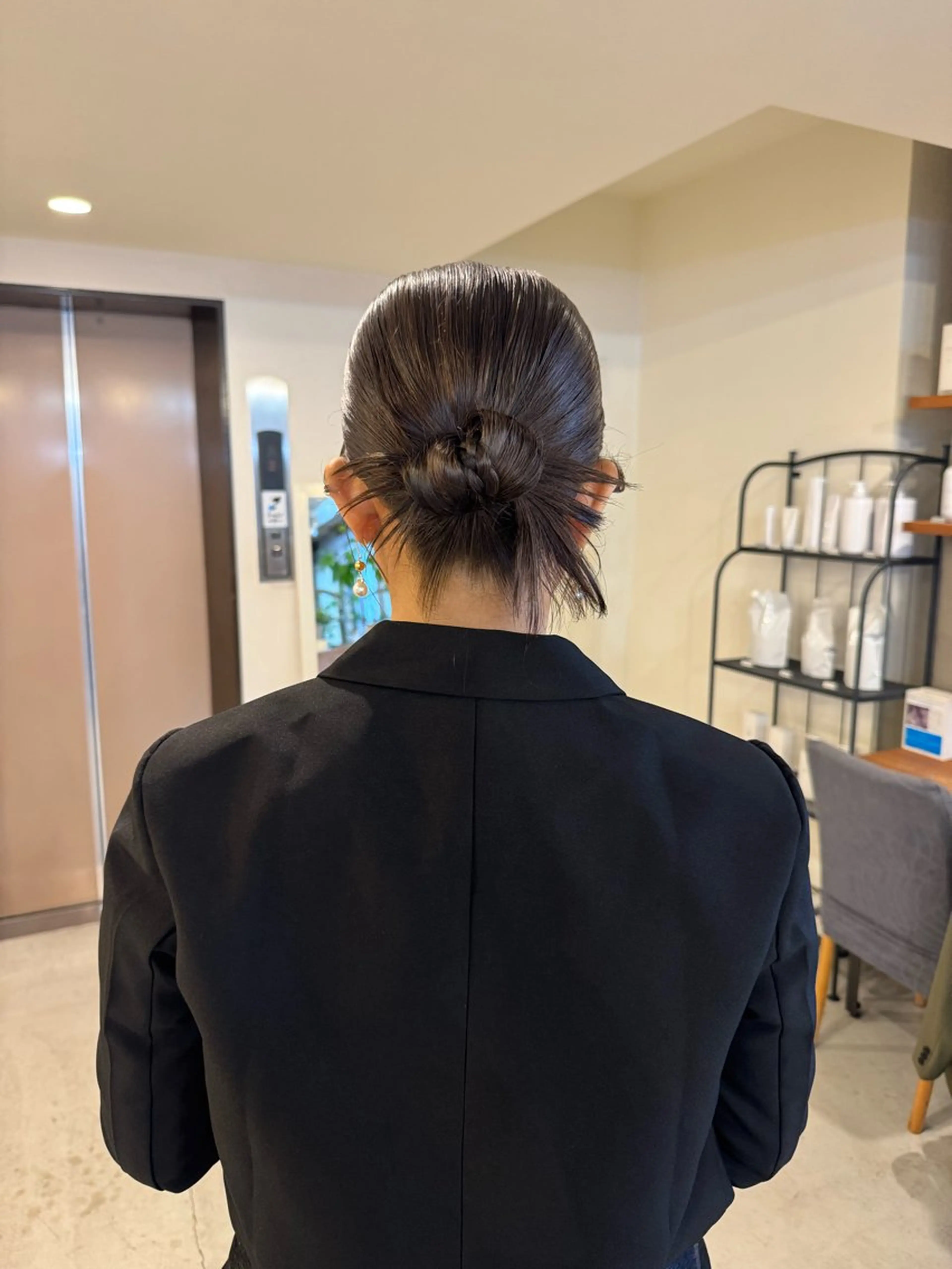 ヘアセット 野間 奈津子のヘアスタイル