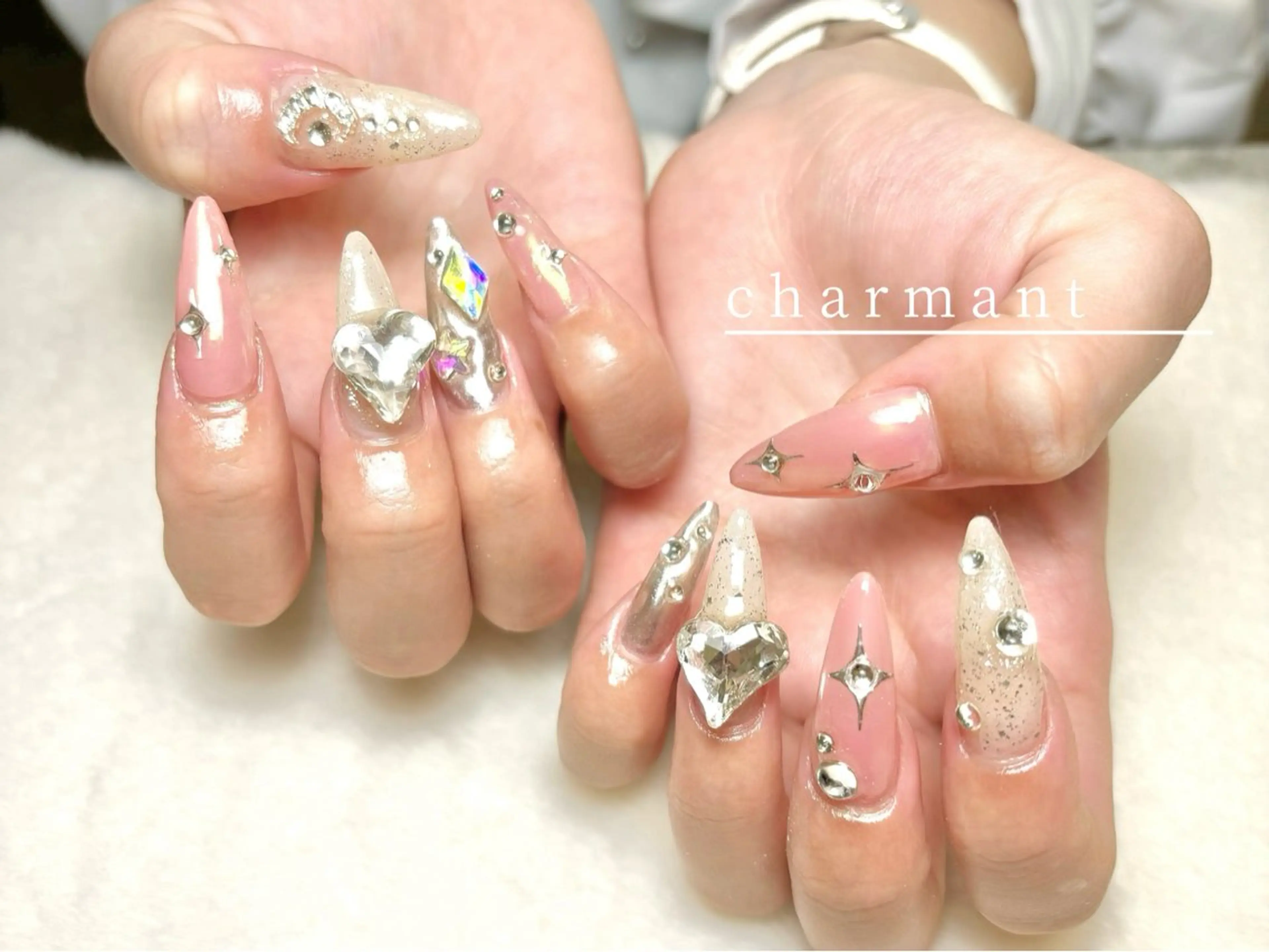 ネイル ハンドネイル charmant momokaのネイルデザイン