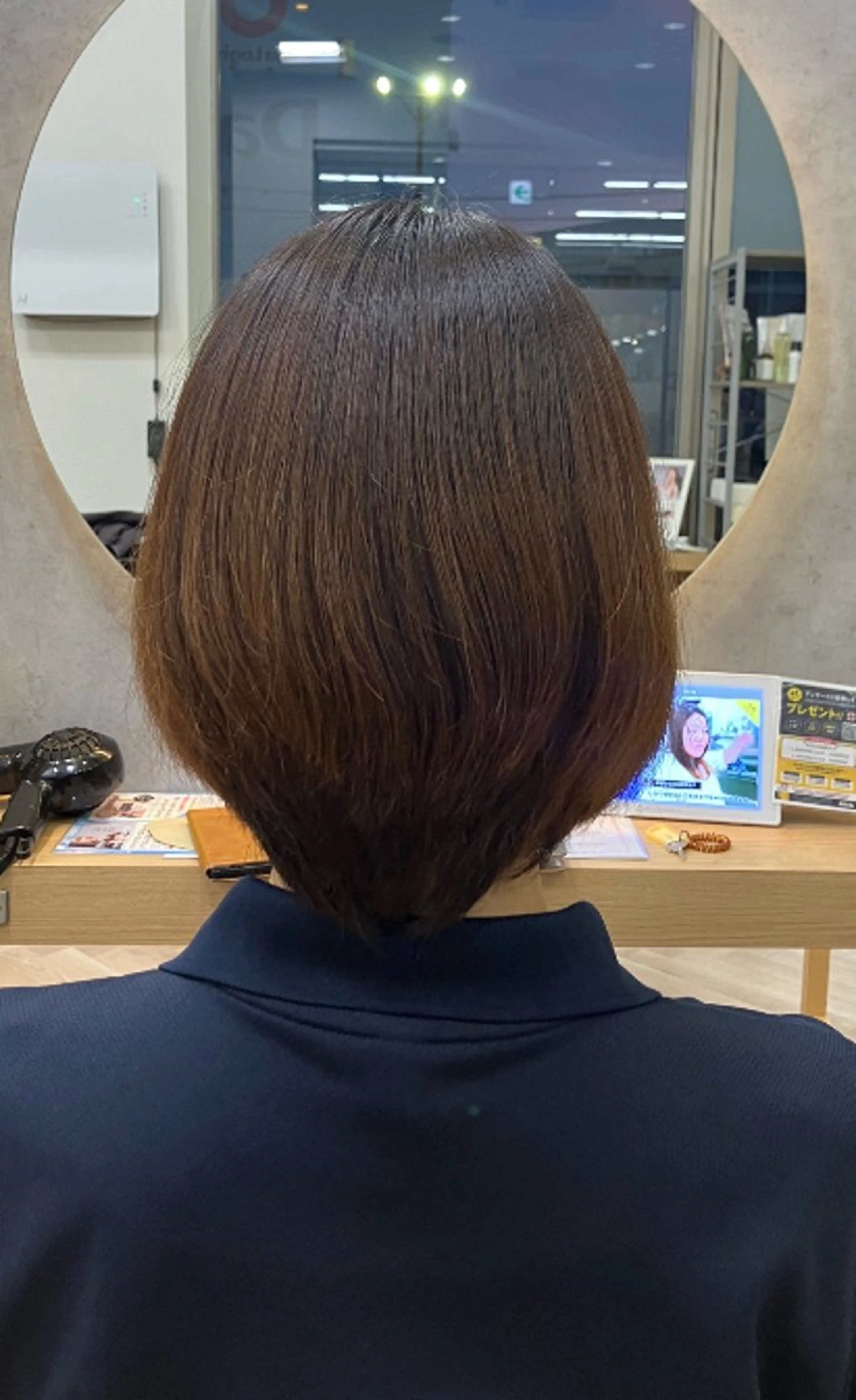 ミディアム カラー せと みずはのヘアスタイル