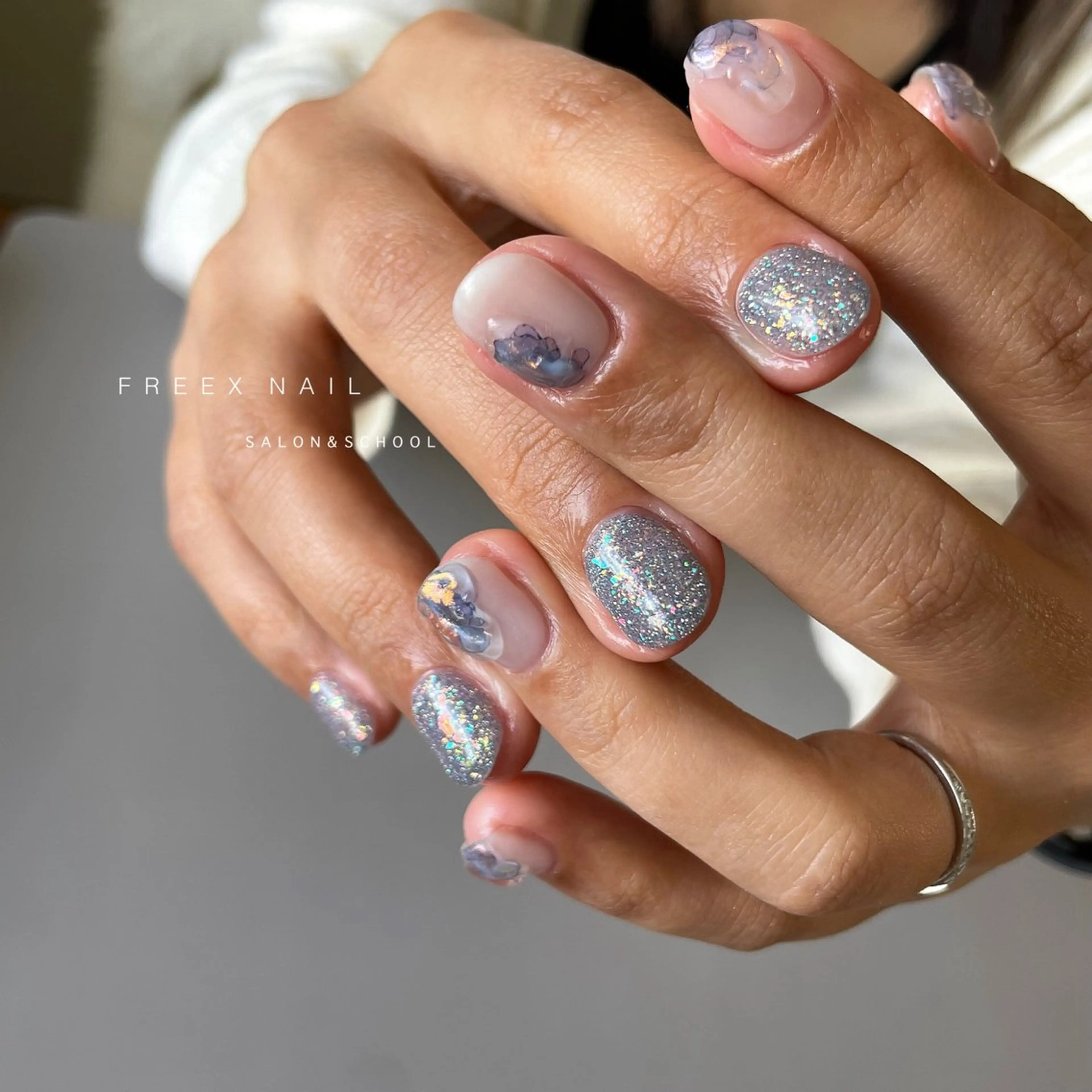 ネイル ハンドネイル フットネイル Freex nail所属・freex nail /ニュアンス/個性派のネイルデザイン