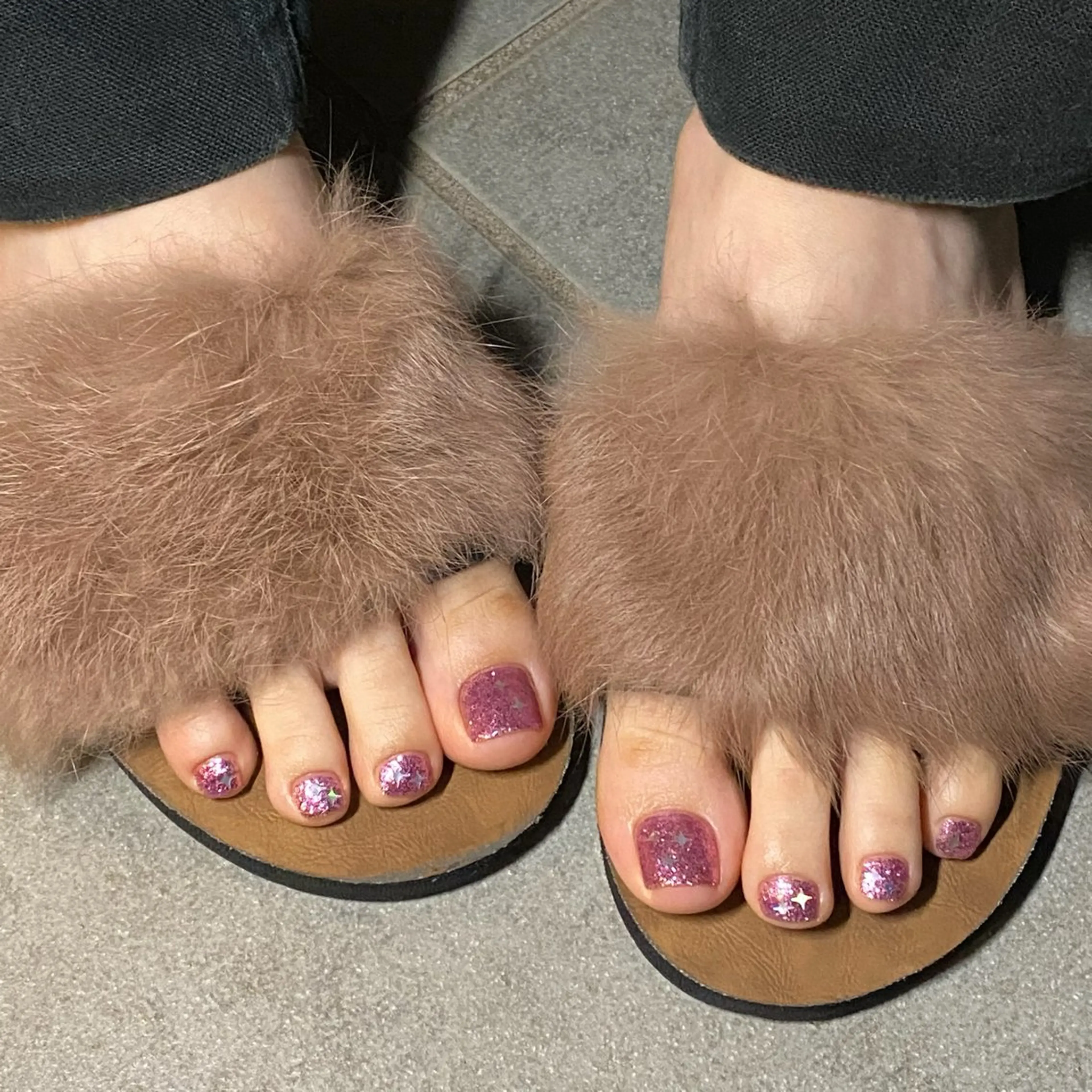 フット🦶🏻ラメ❤️‍🔥フットバス付き‪※現金のみの写真