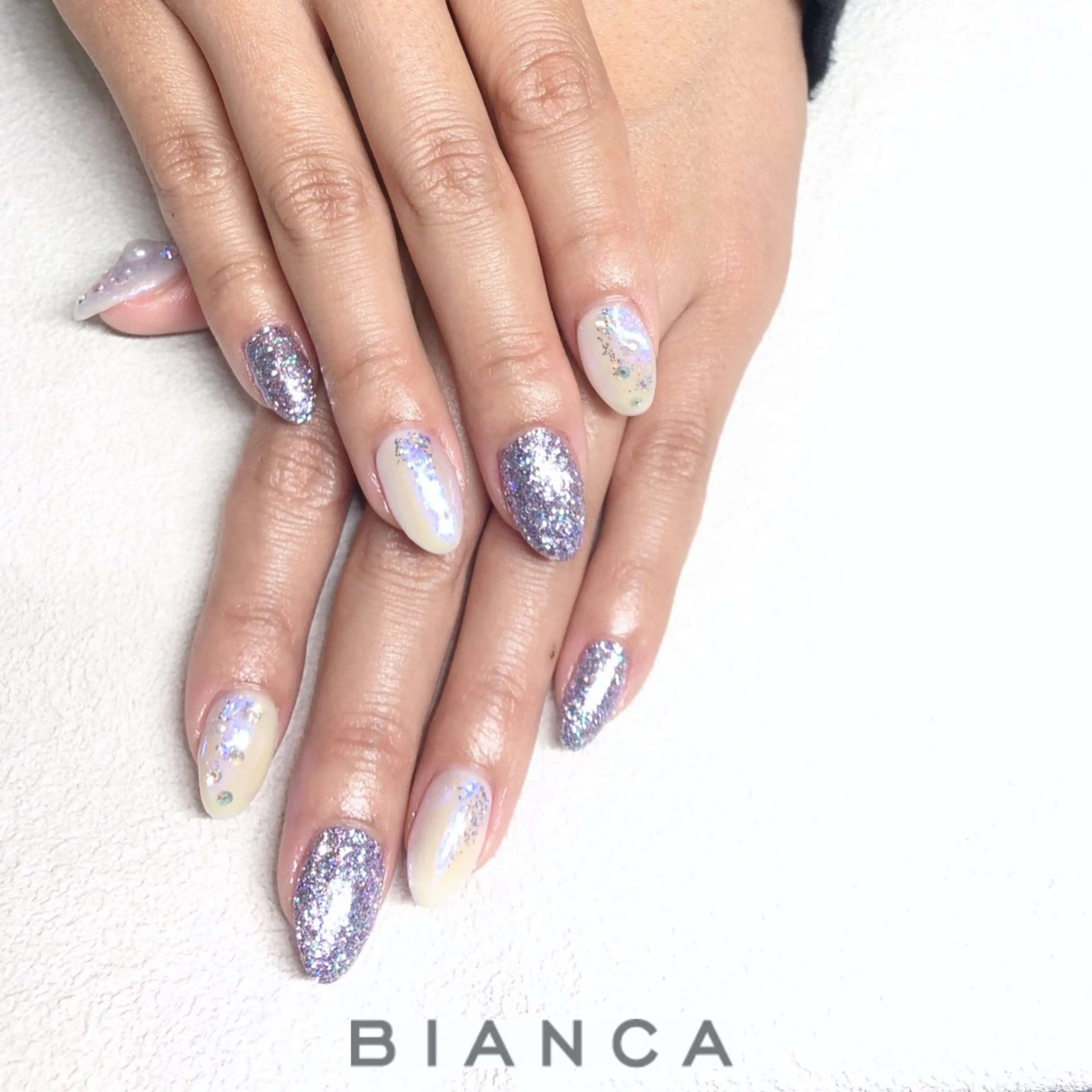 ミディアム Bianca 溝の口 ASANOのネイルデザイン