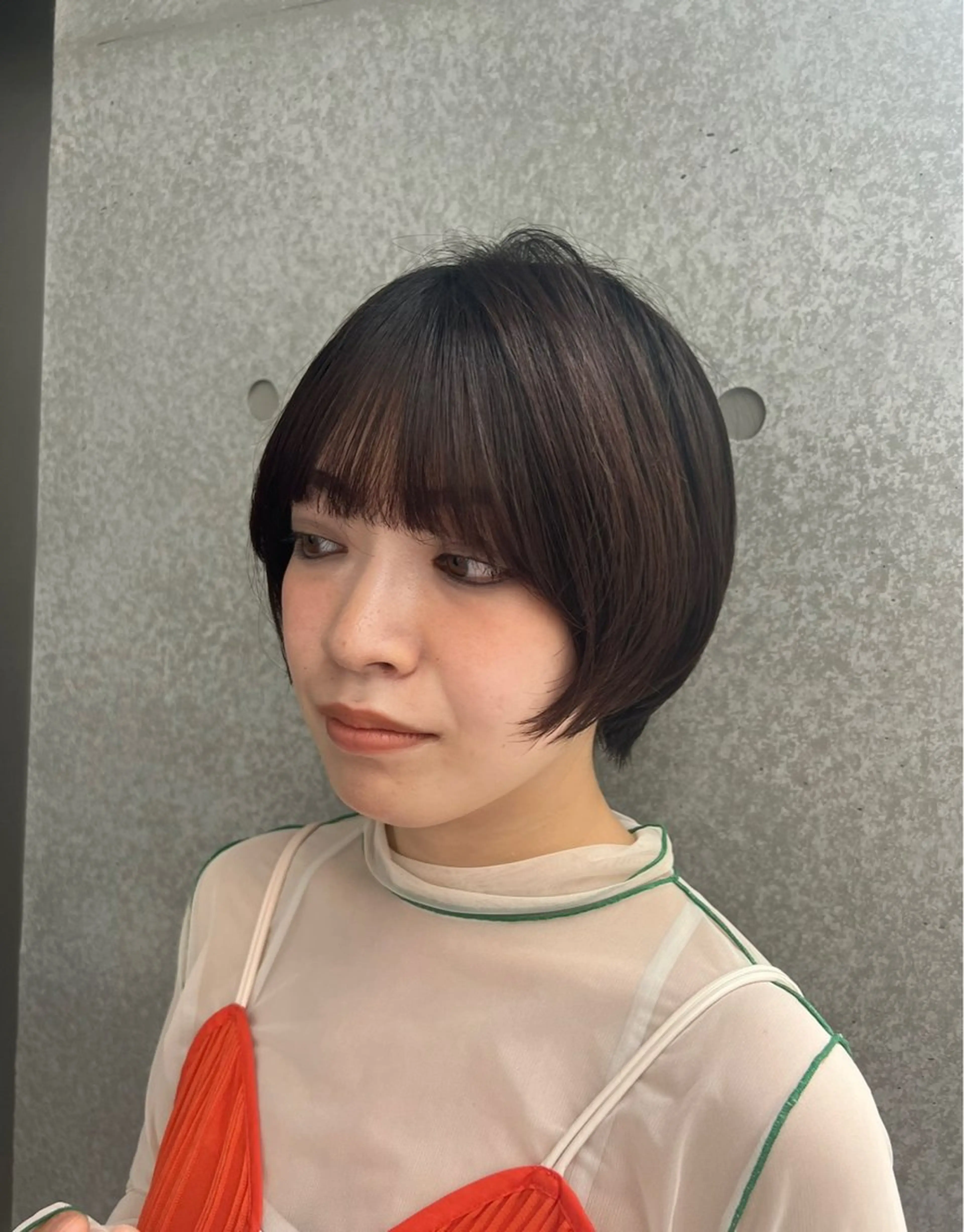 ショート パーマ ROBBY所属・松井美樹/似合わせ ガーリー・韓国のヘアスタイル