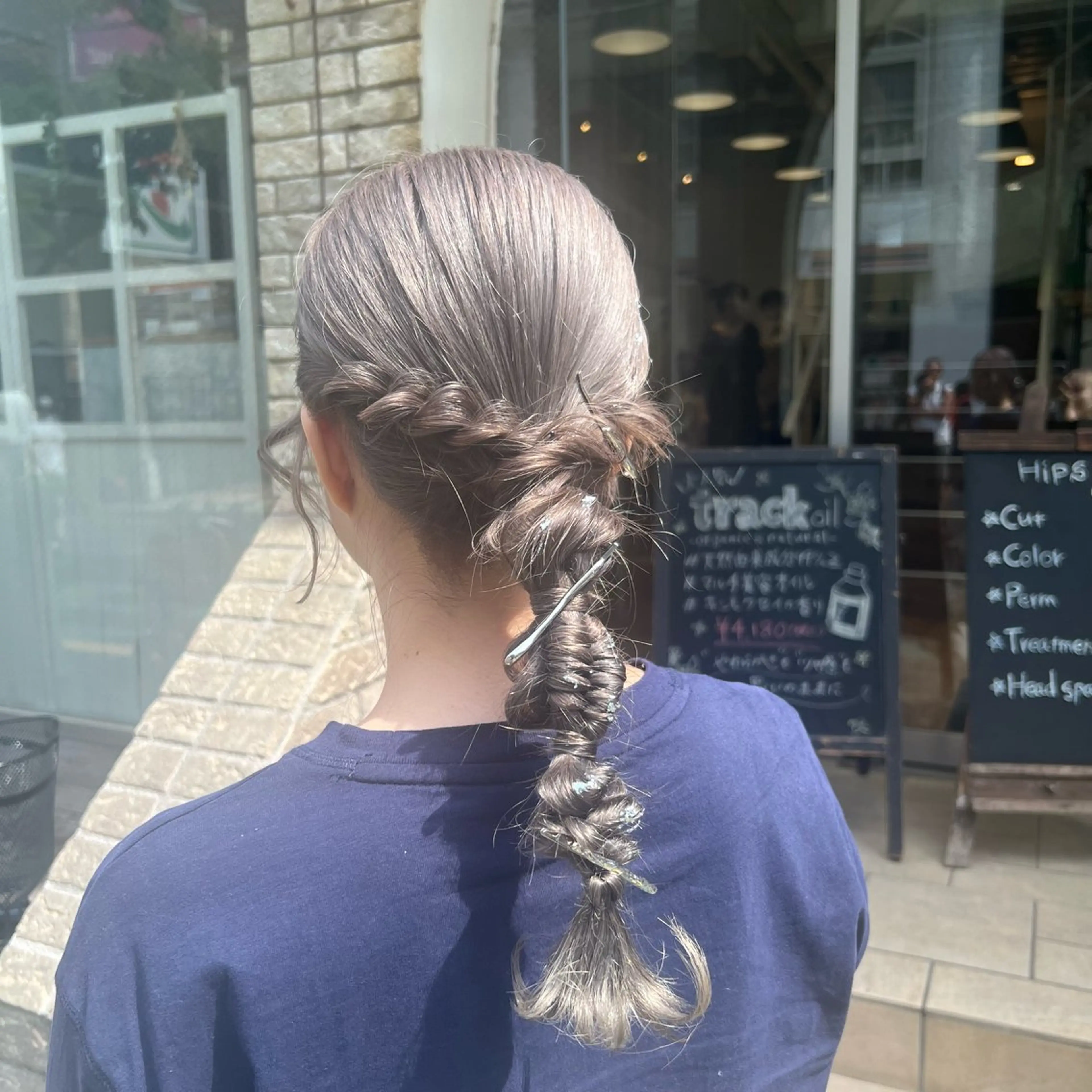 ヘアアレンジ ヘアセット インナーカラー♡ Nanakoのヘアスタイル