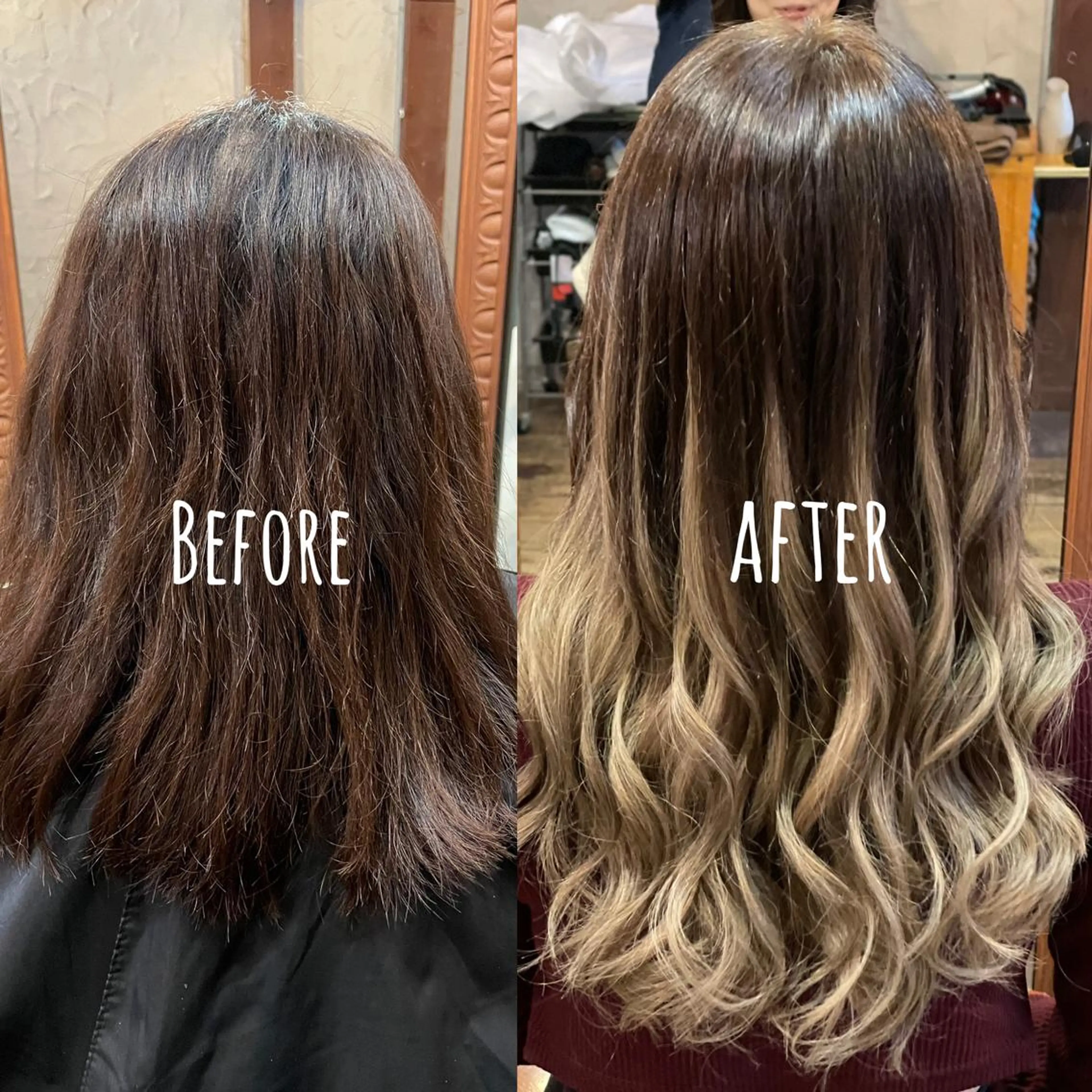 ロング シールエクステ エクステ カット エクステ ReHyd BEAUTÉ salon&store 心斎橋店所属・❤️MASAKO❤️ 🌸🩷エクステ🩷のヘアスタイル