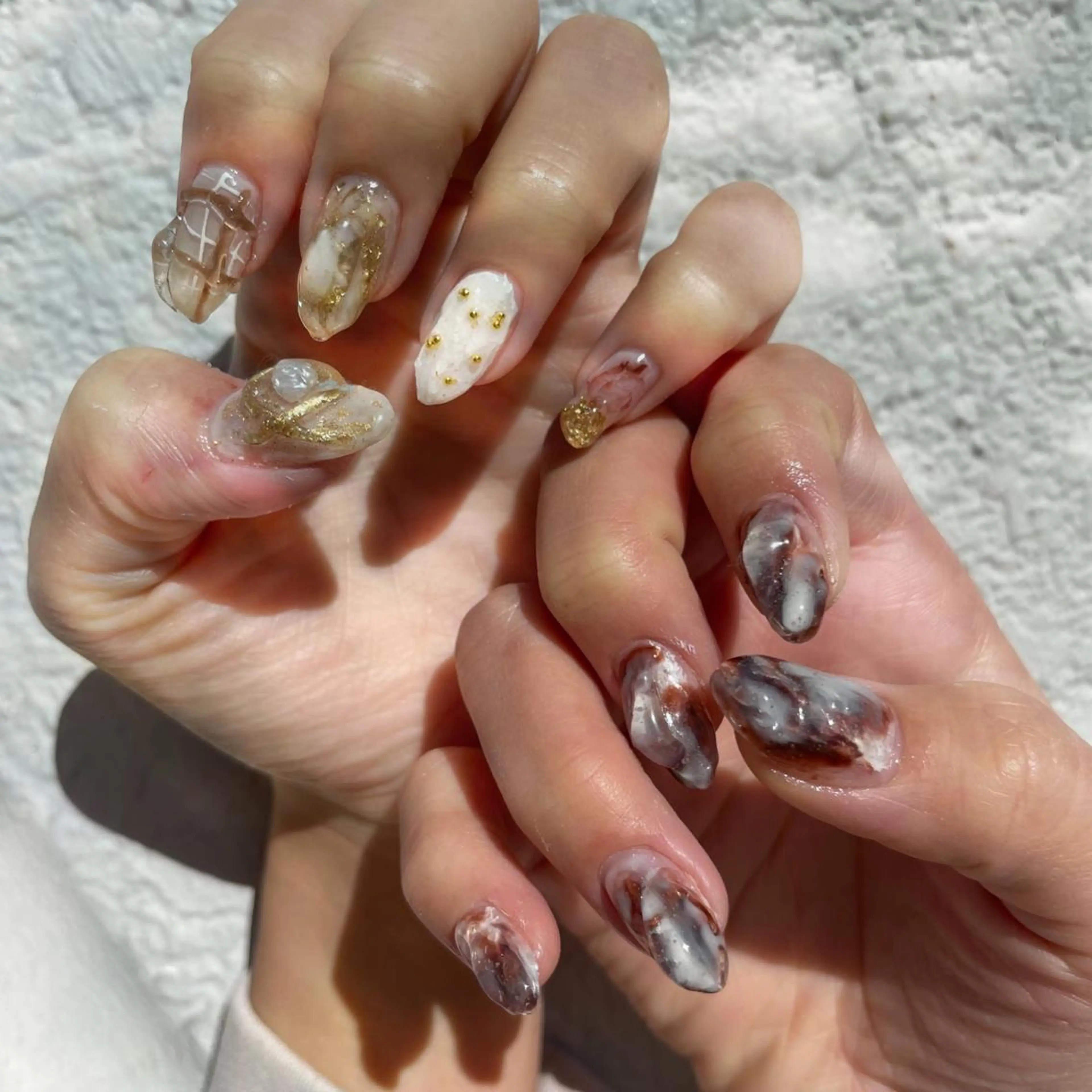 ネイル ハンドネイル 【カメレオン】 上村 祥子のヘアスタイル