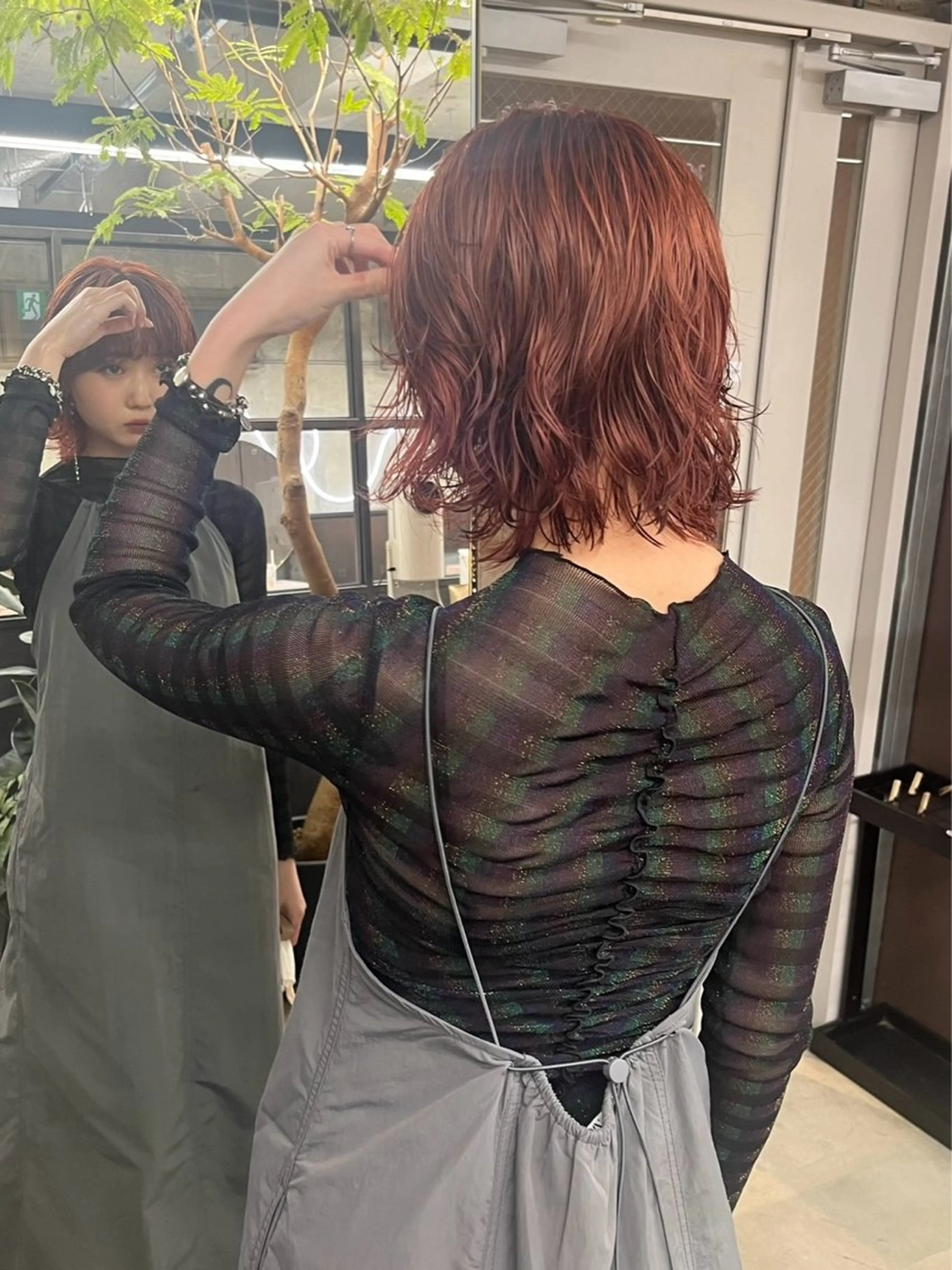 ショート カラー ナガノリノ /ボブ/ ベージュ/暖色のヘアスタイル