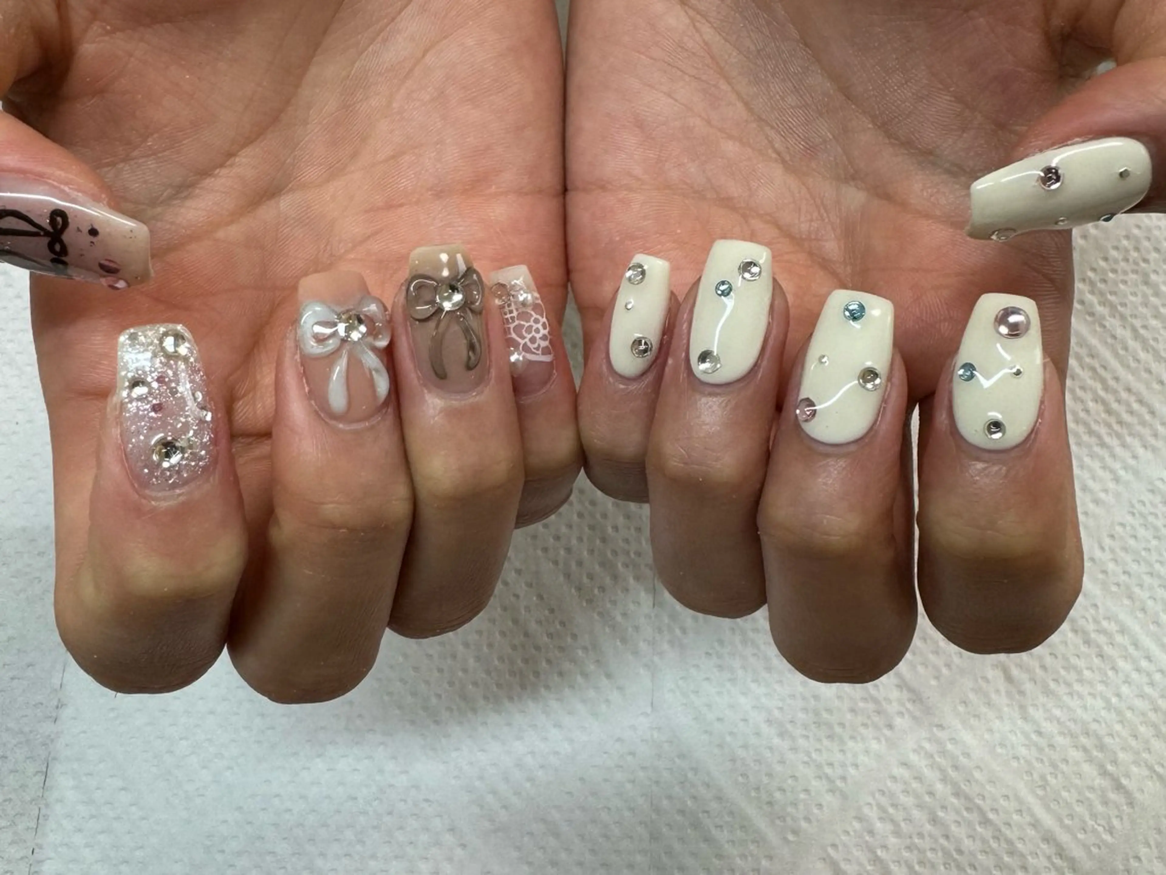 ネイル マグネットネイル MH_ Nailのネイルデザイン