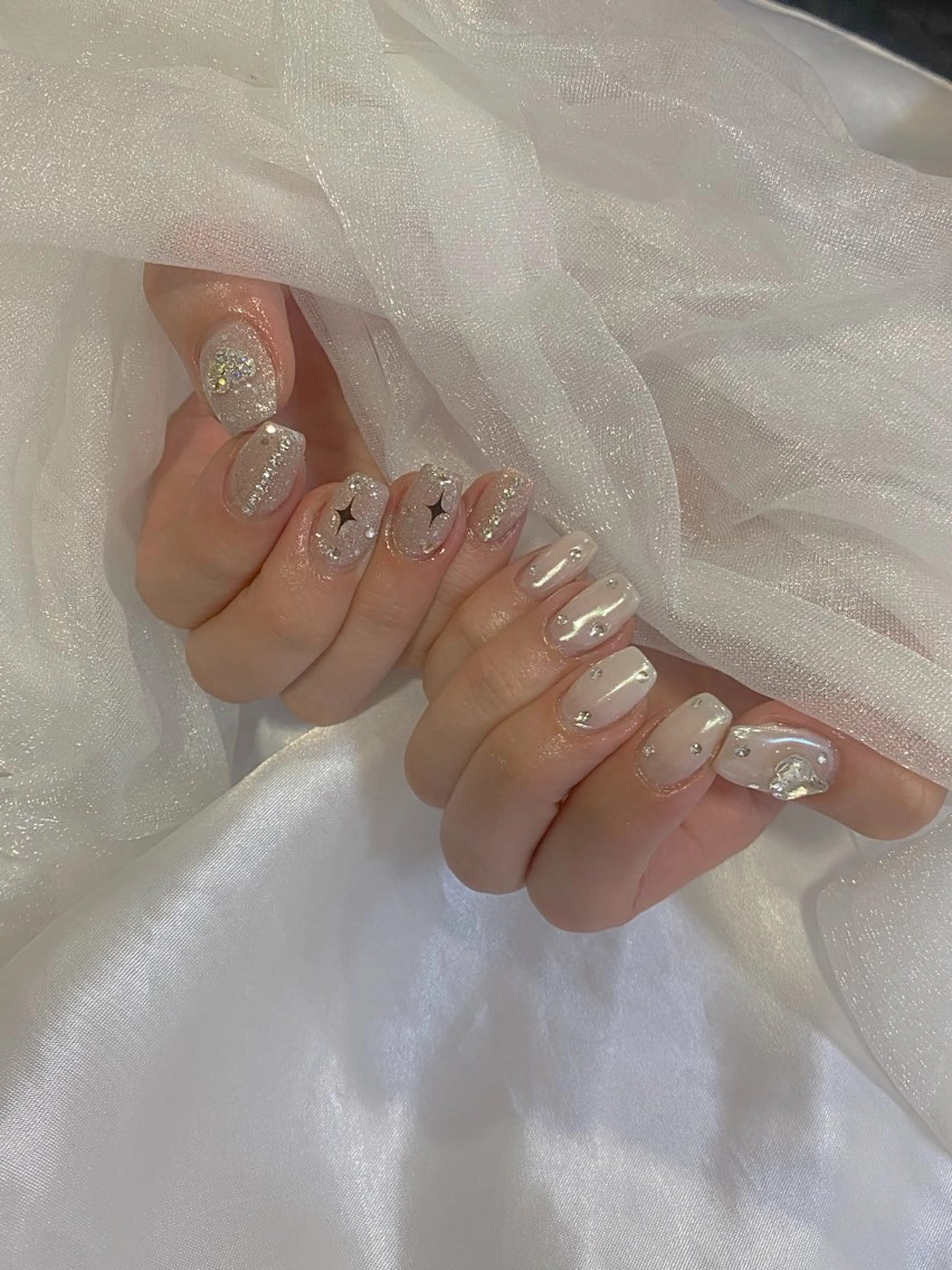 ネイル ハンドネイル 🤍 Ayaのネイルデザイン
