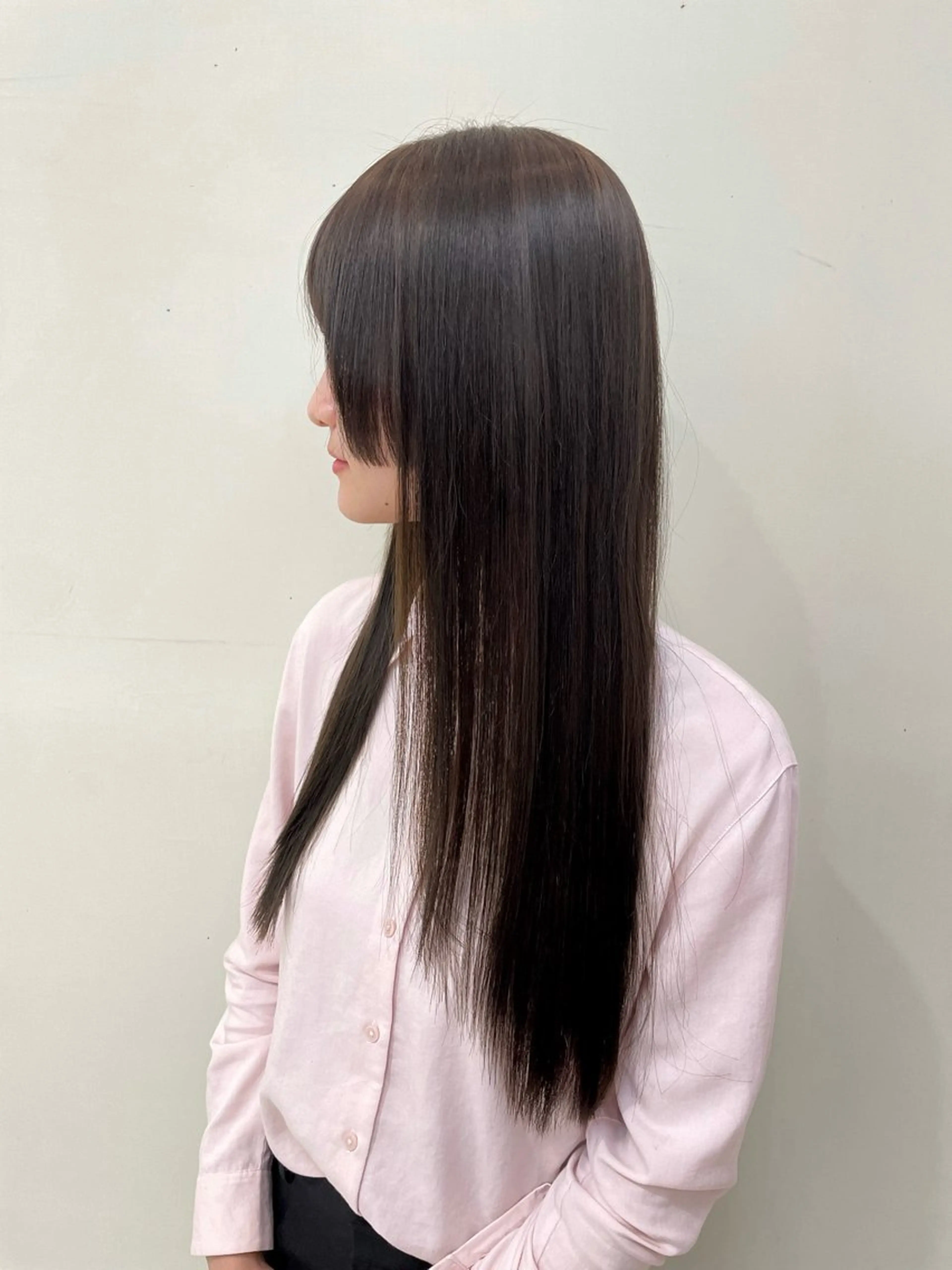 ロング カラー ヘアカラー トリートメント 盛れる韓国ヘア🩰/ 透明感カラー/華のヘアスタイル