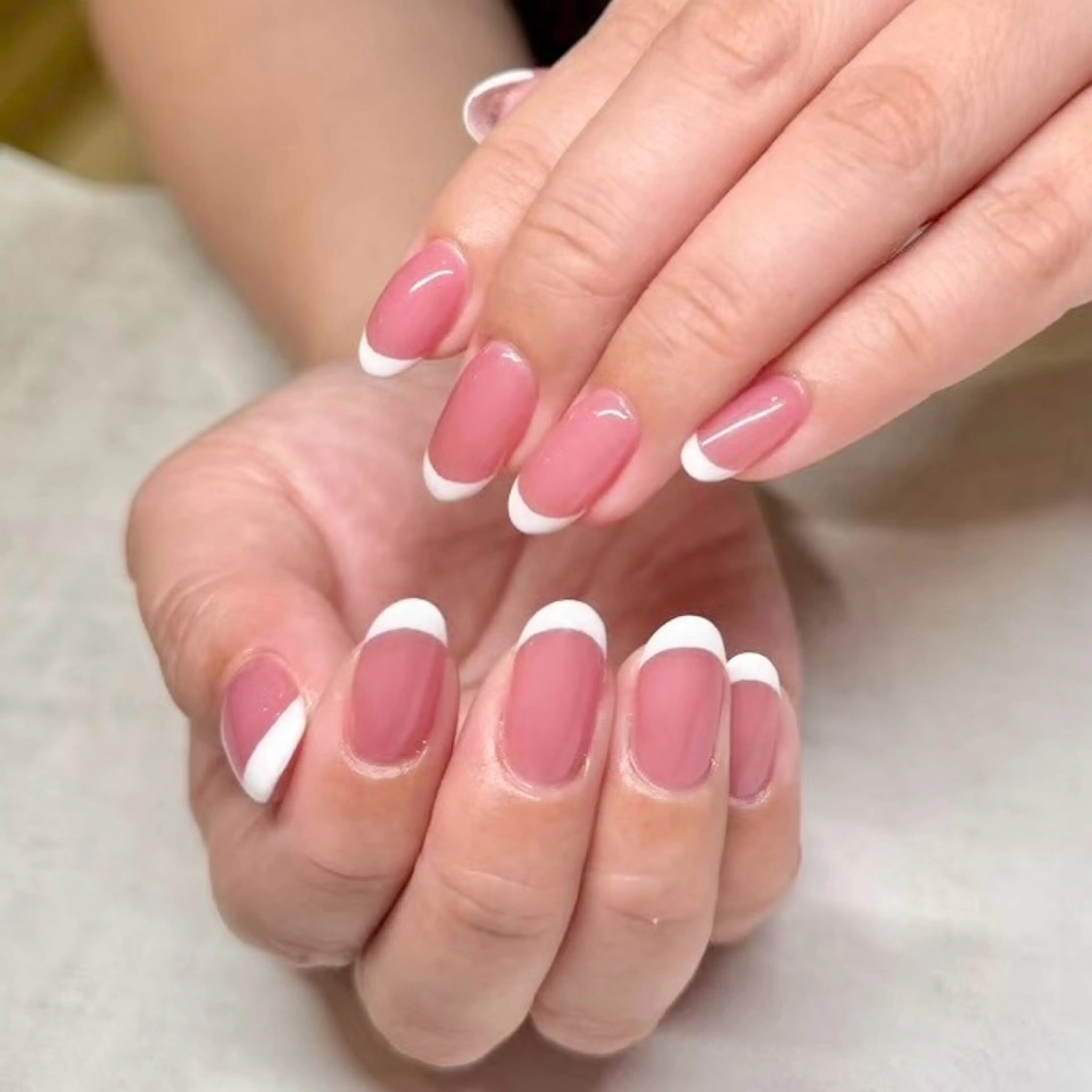 【Hand】カラーベース|フィルイン×オフ込【カラグラ or フレンチ 】¥5,000の写真