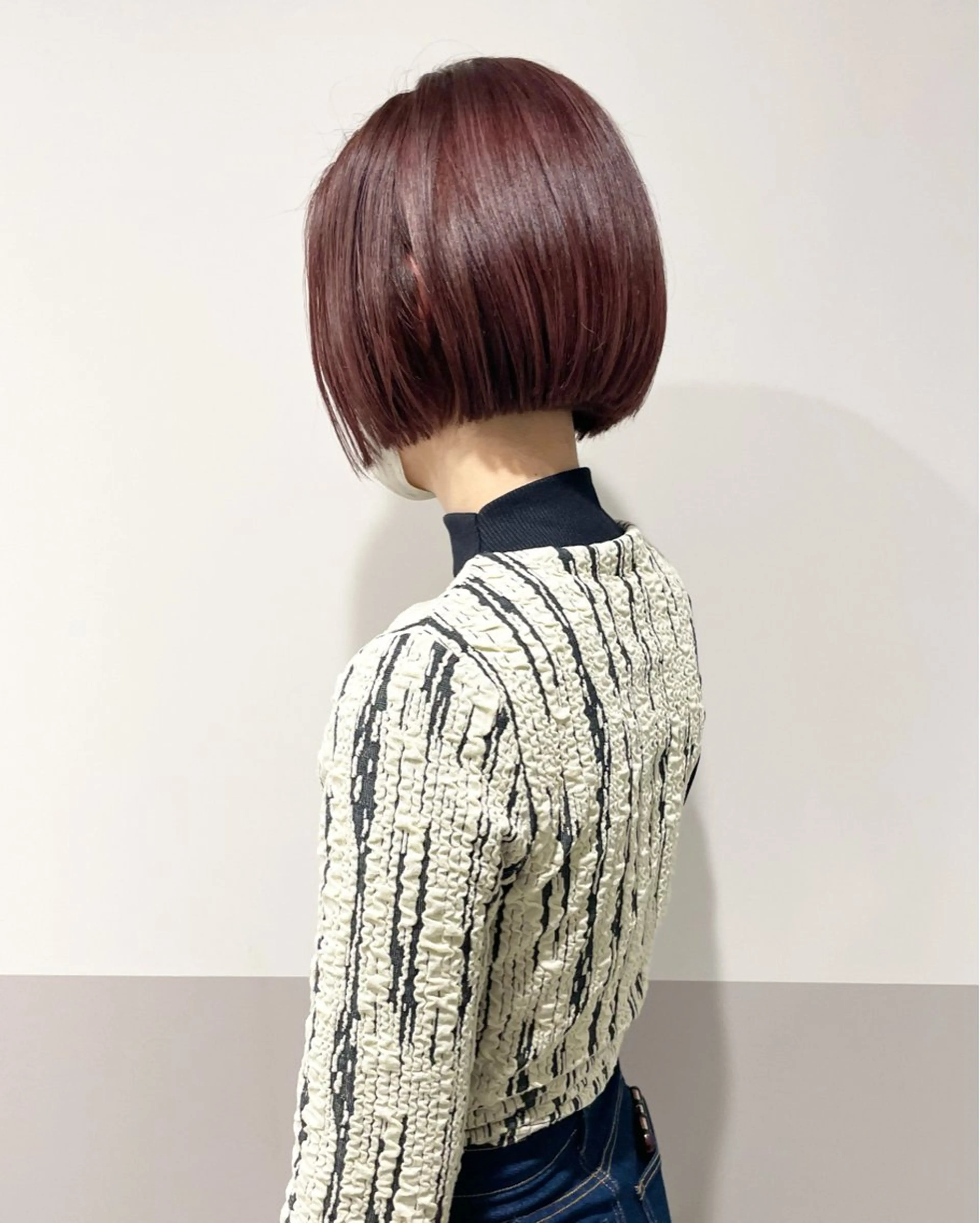 ショート カラー ヘアアレンジ カット ヘアカラー トリートメント ボブ/ミニボブ/ 立河今日子のヘアスタイル