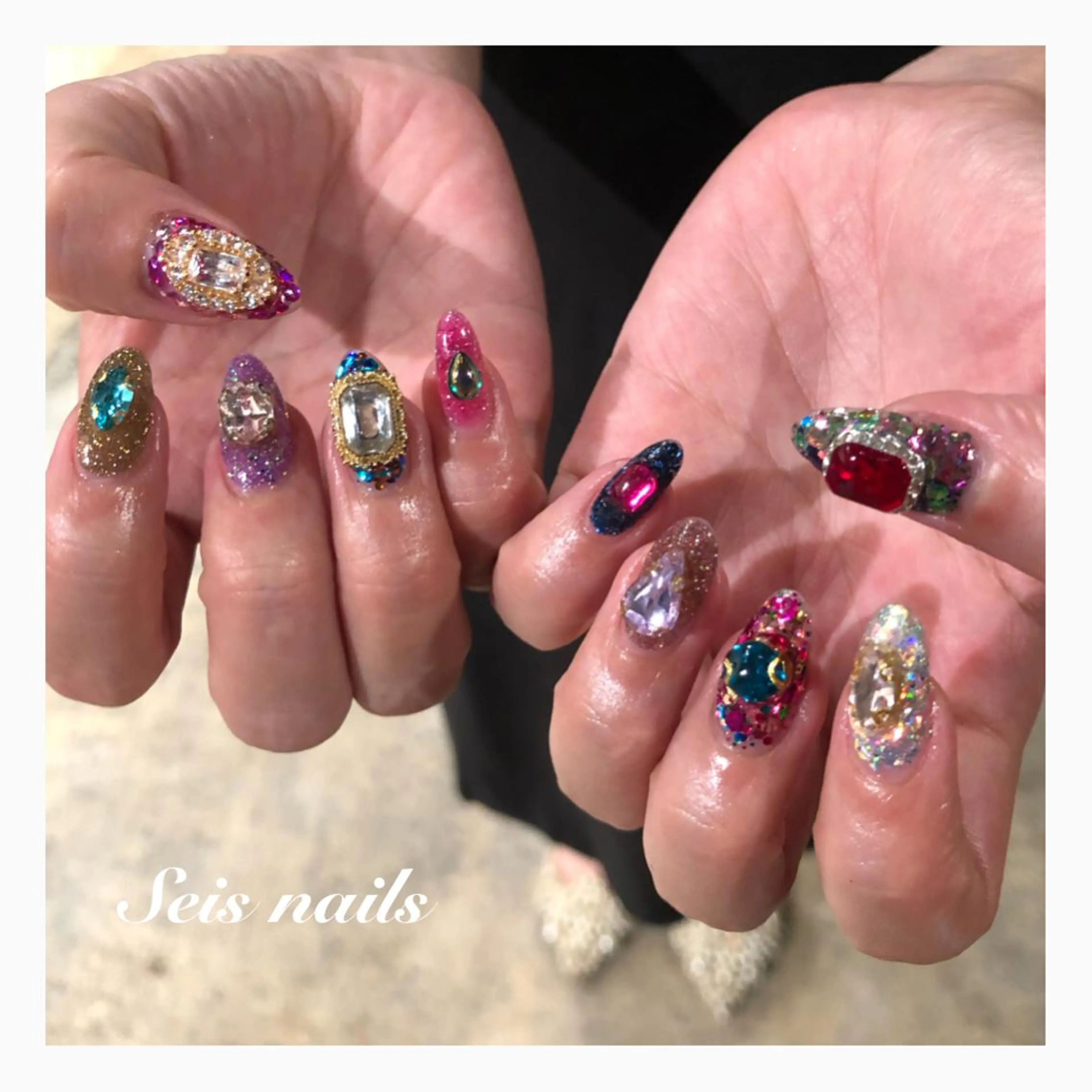 ネイル ハンドネイル Seis Shihoのネイルデザイン