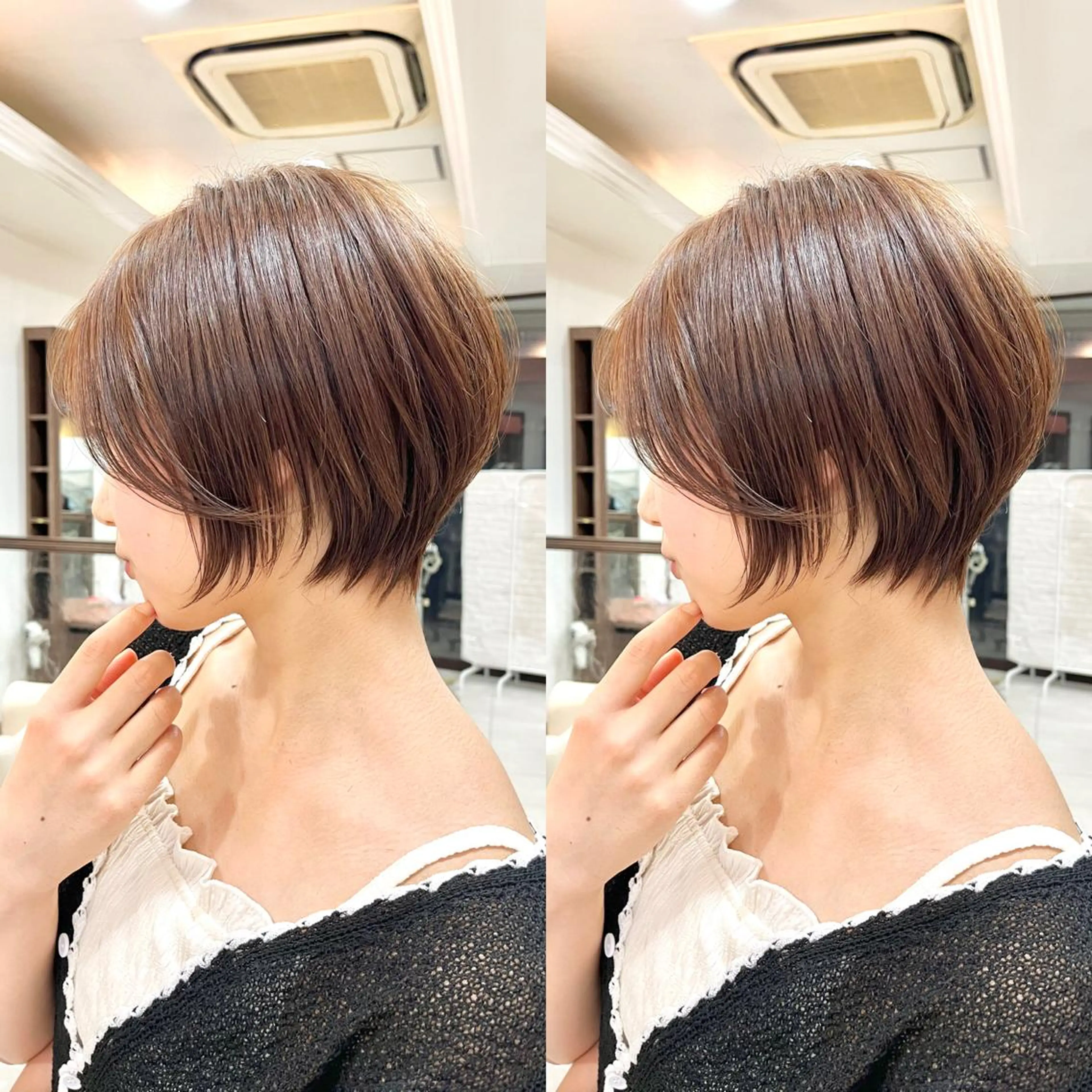 《平日1名限定‼️撮影モデル》ショートモデルさん限定🙏カット＋カラー✨🔴詳細情報をお読みくださいの写真