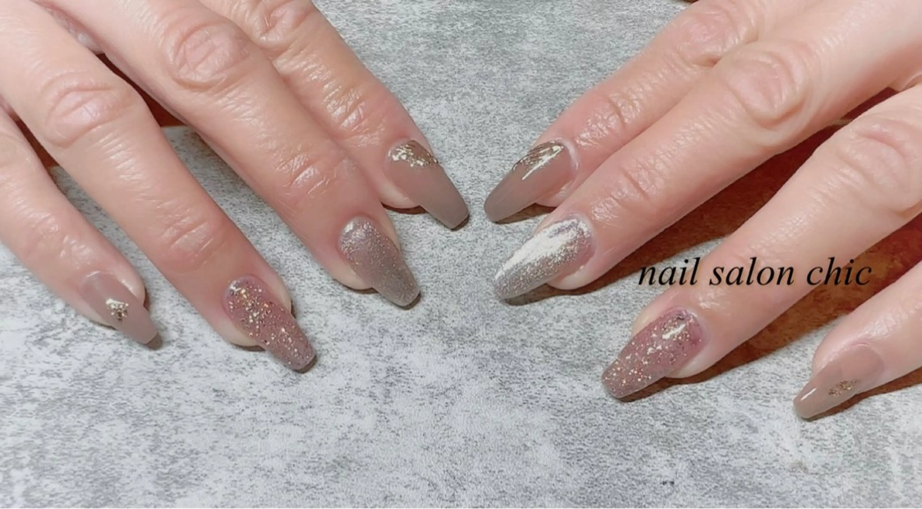 ネイル ハンドネイル nail salon chicのネイルデザイン